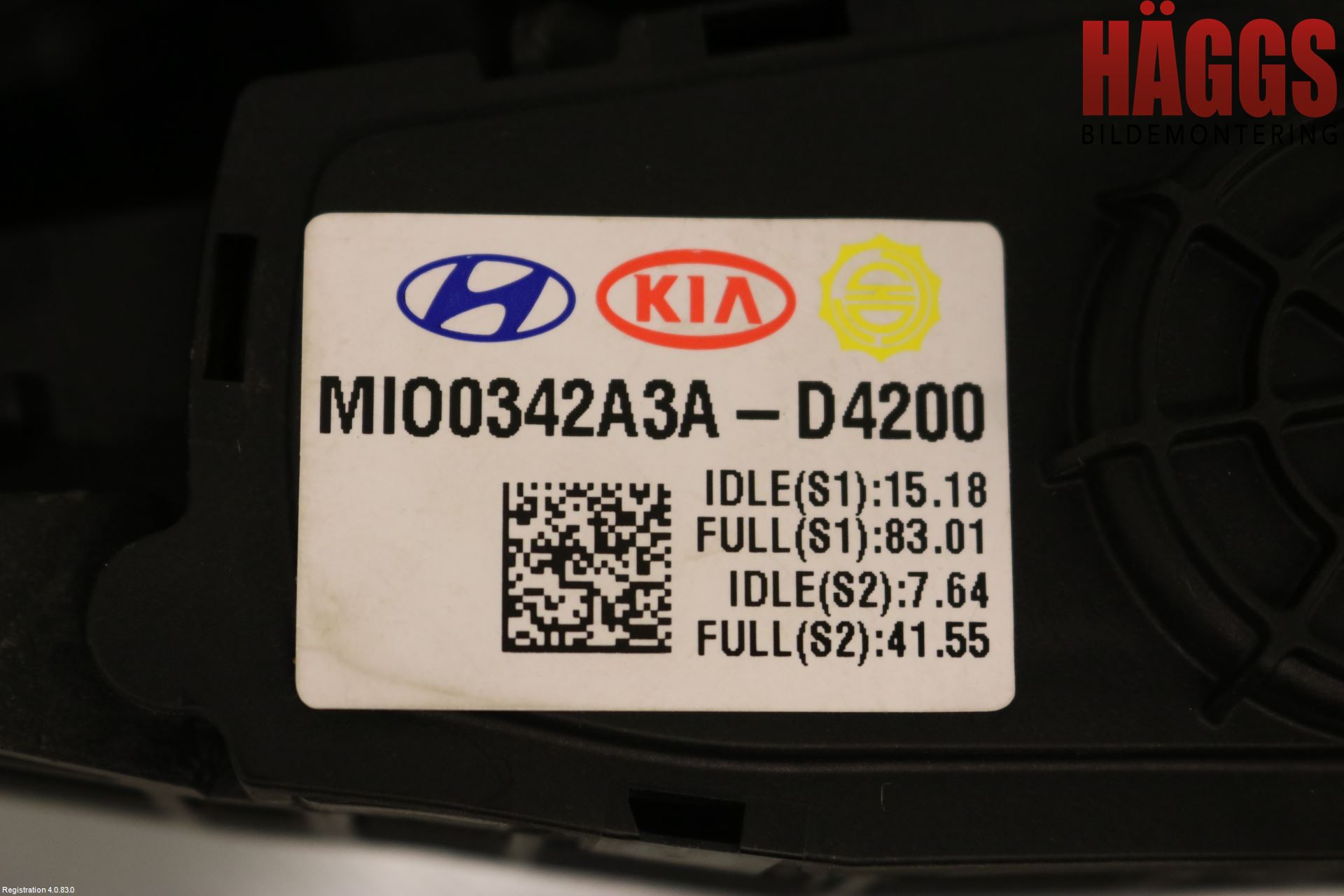 Kia OPTIMA 16-20 Gaspedal