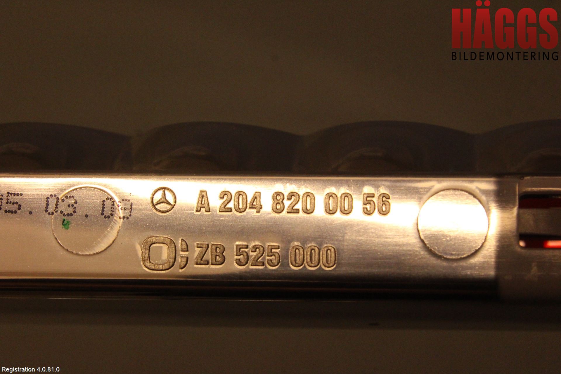 Mercedes-Benz MB E-KLASS (W212) 09-16 Bromsljus Bakruta