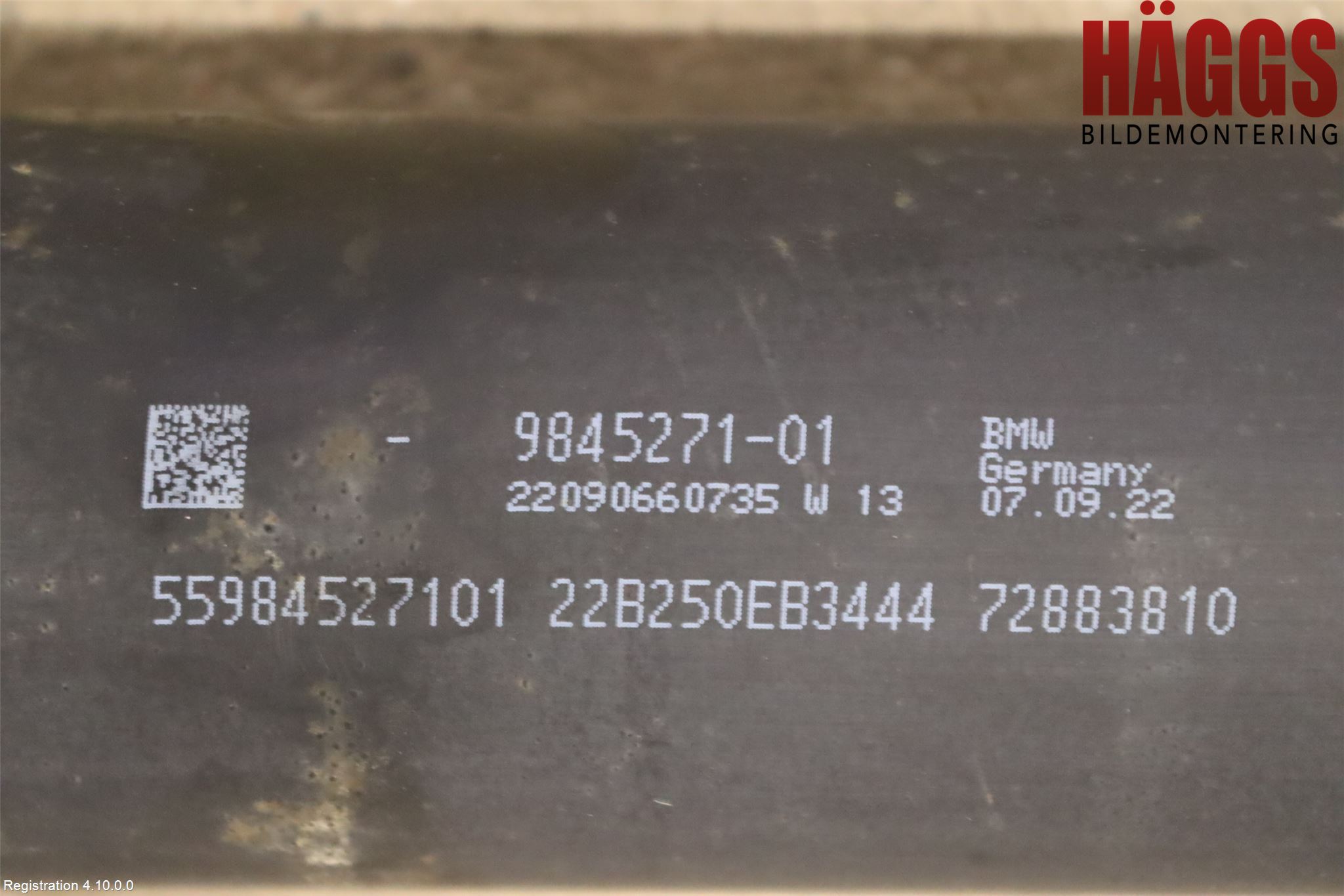 BMW 5 G30/G31/F90 17-23 Mellanaxel Komp