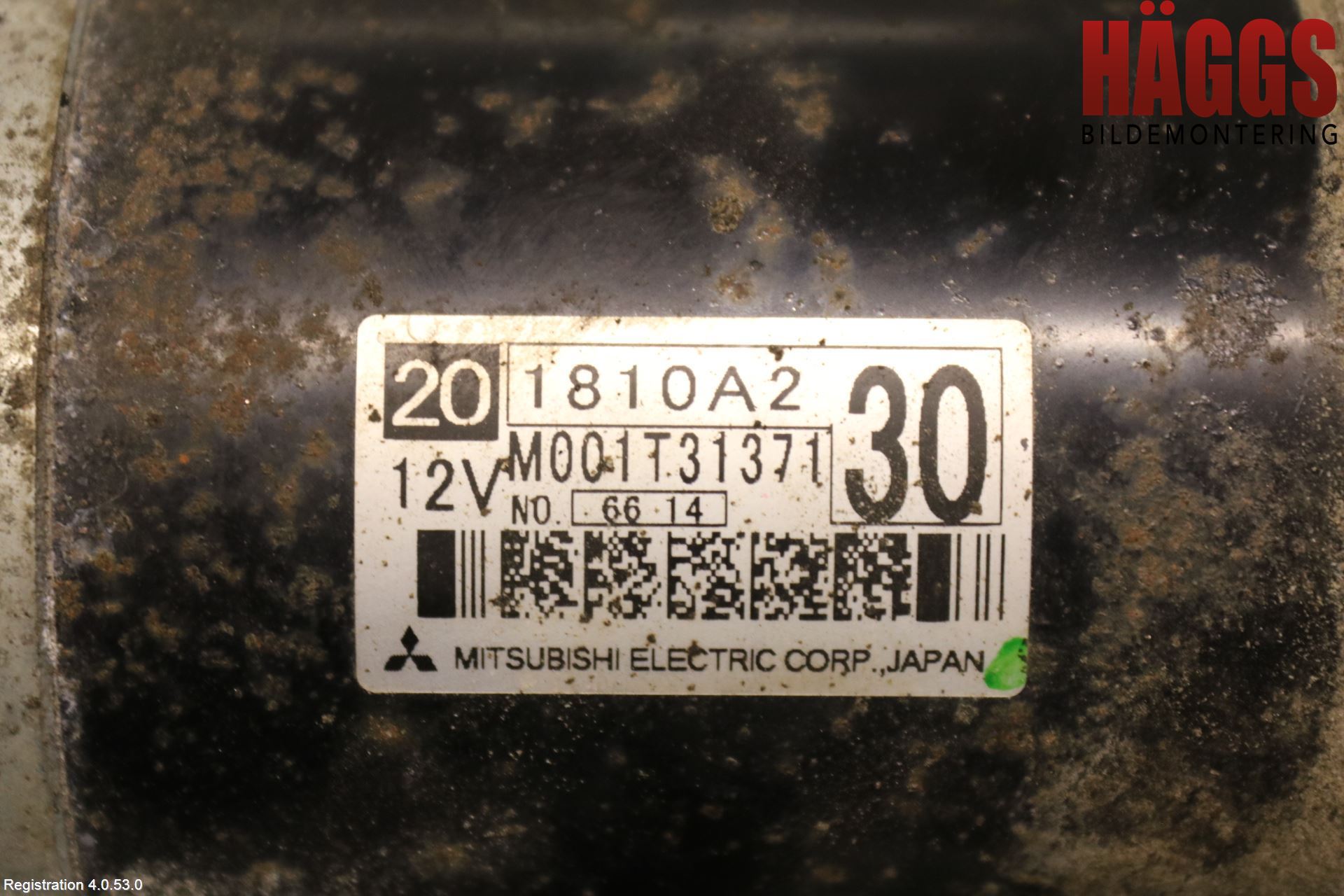 Mitsubishi ASX 10-22 Startmotor Diesel