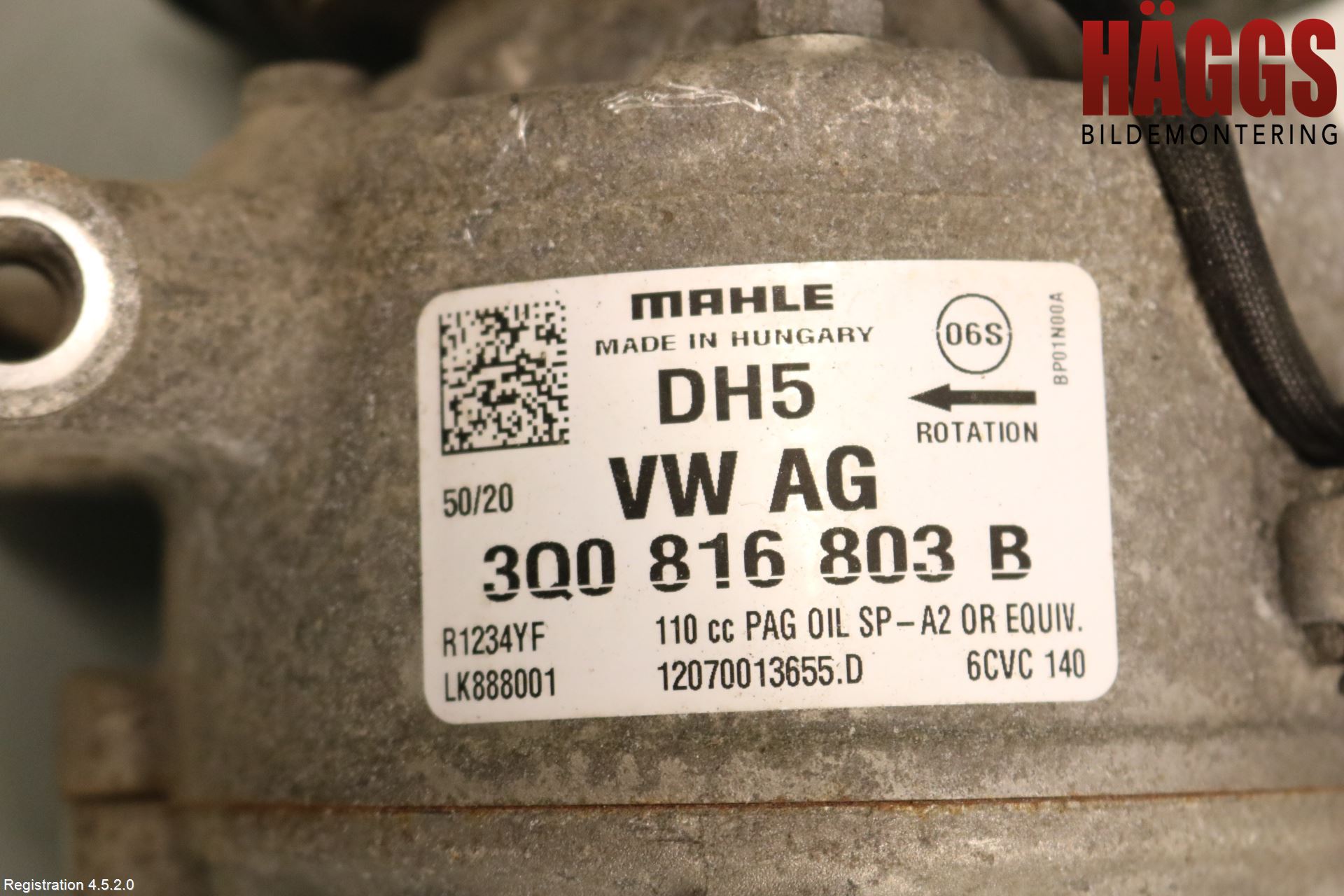 Skoda OCTAVIA (NX) 20- Ac Kompressor