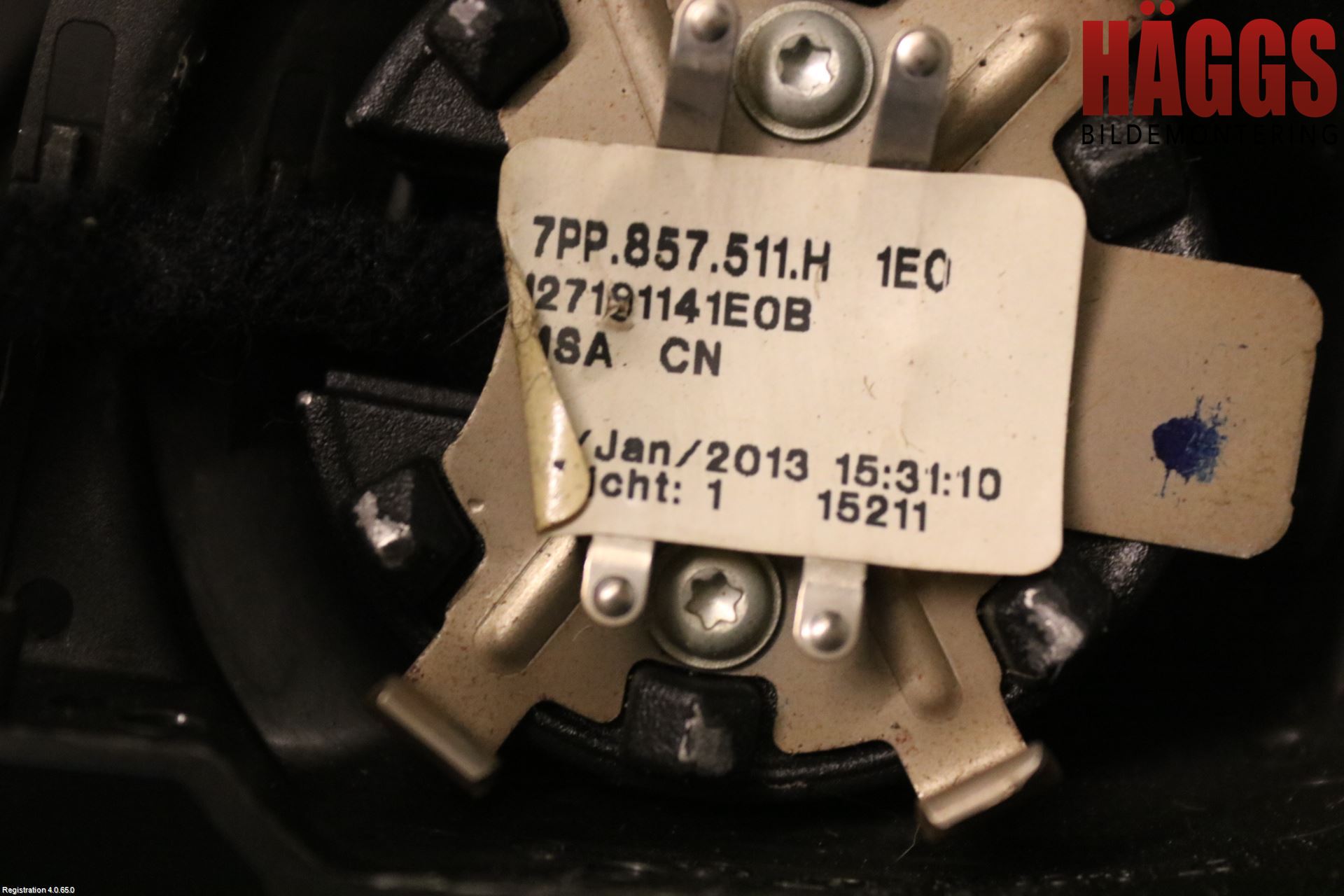 Porsche CAYENNE 03- Spegel Invändig