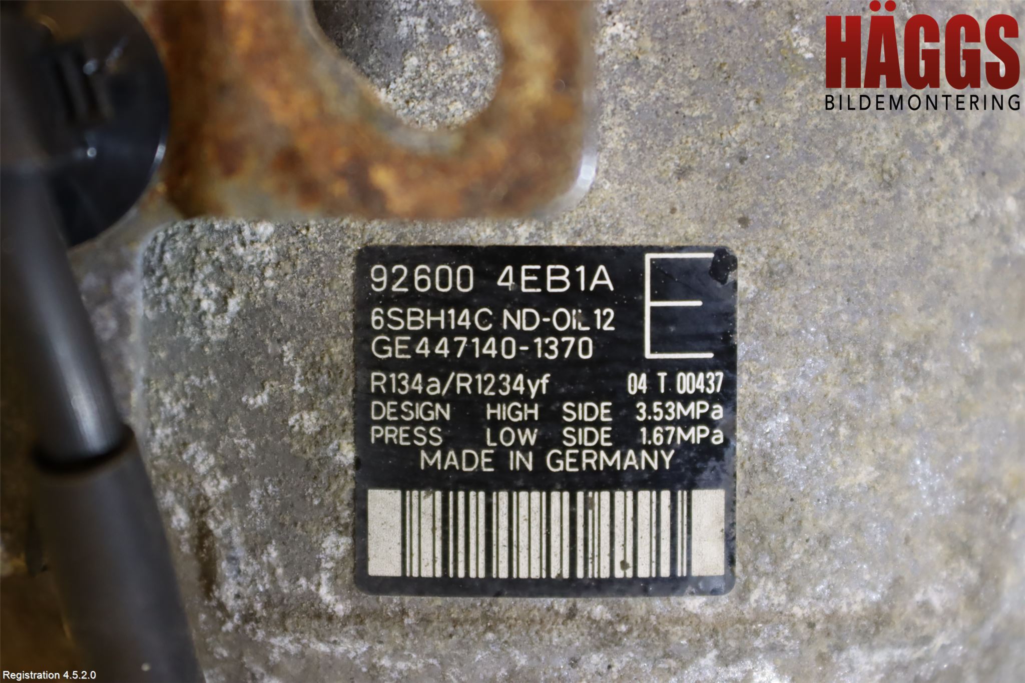 Nissan QASHQAI 14-17 Ac Kompressor