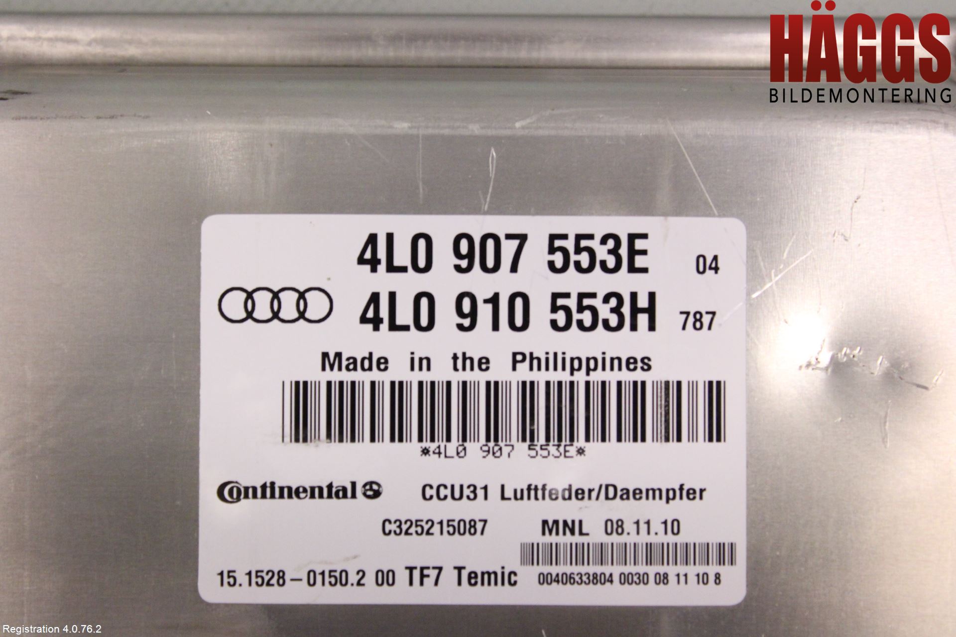 Audi Q7/SQ7 Styrenhet Fjädring
