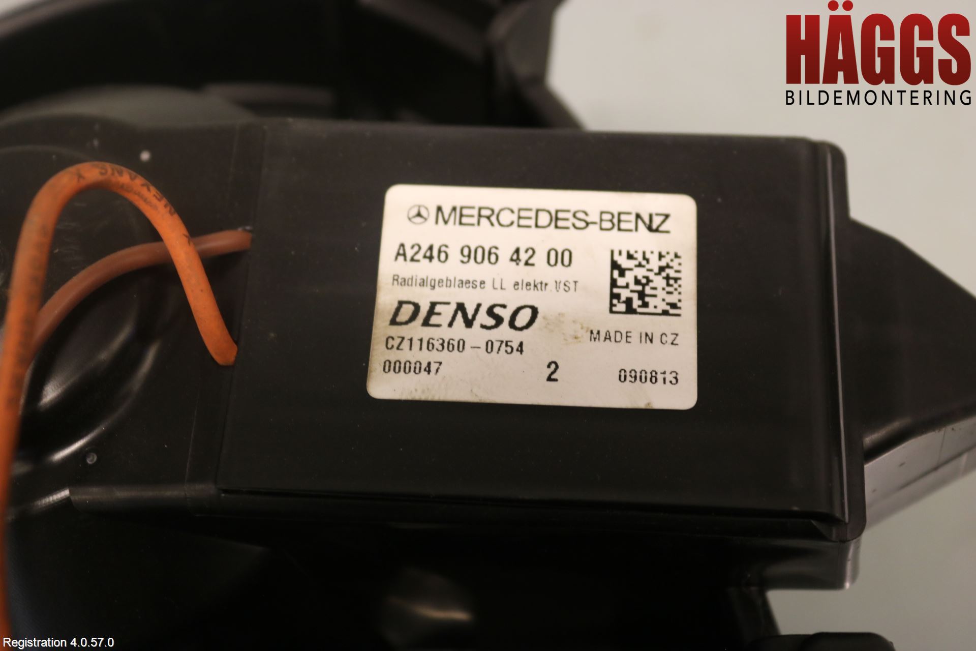 Mercedes-Benz MB A-KLASS (W176) 13-18 Ac Värmefläkt