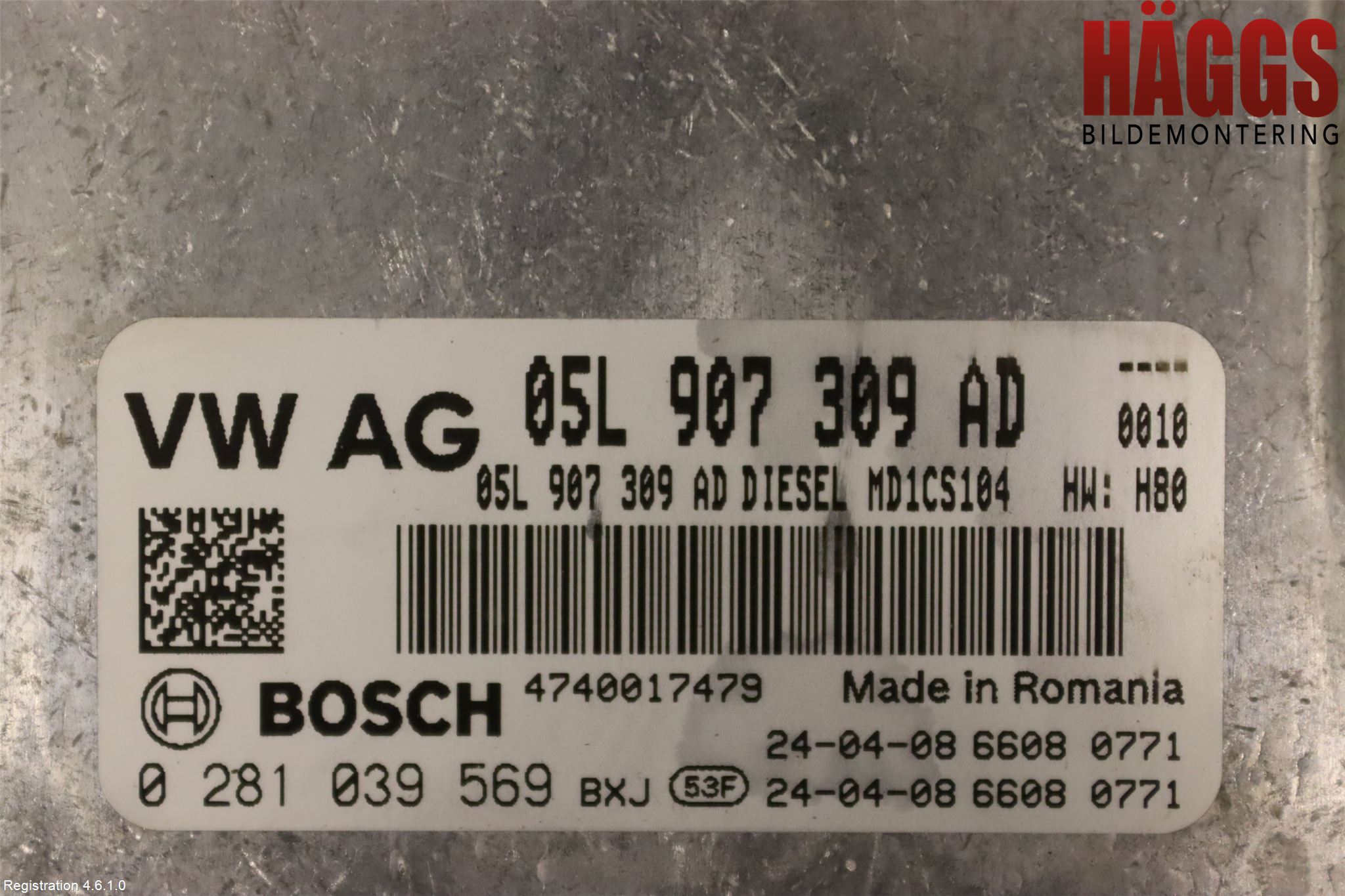 Volkswagen VW TRANSP/CARAVELLE (T7) 22-24 Styrenhet Inspump Diesel