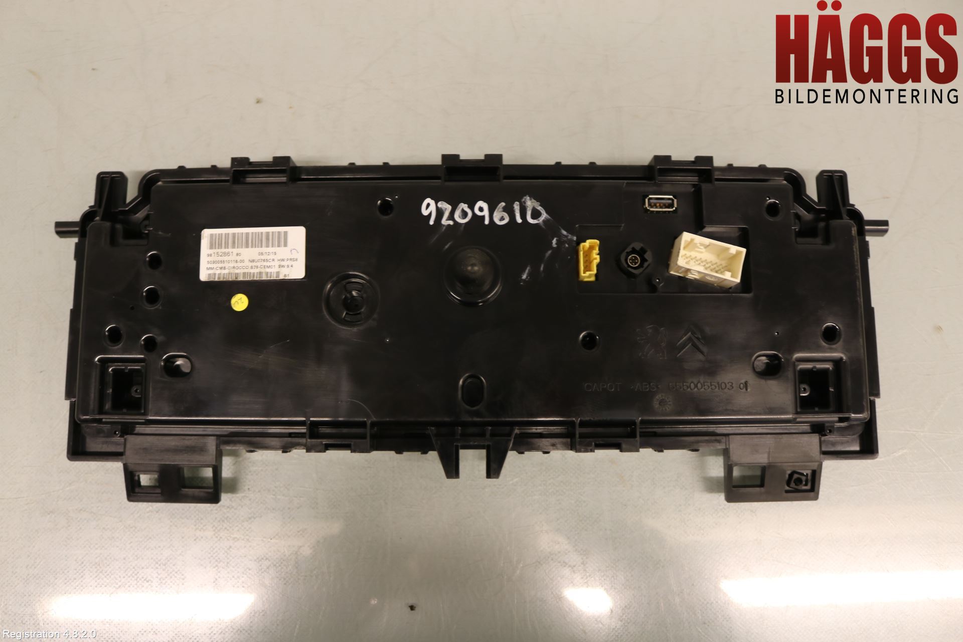 Citroen C4 GRAND PICASSO 14-18 Instrument Komb