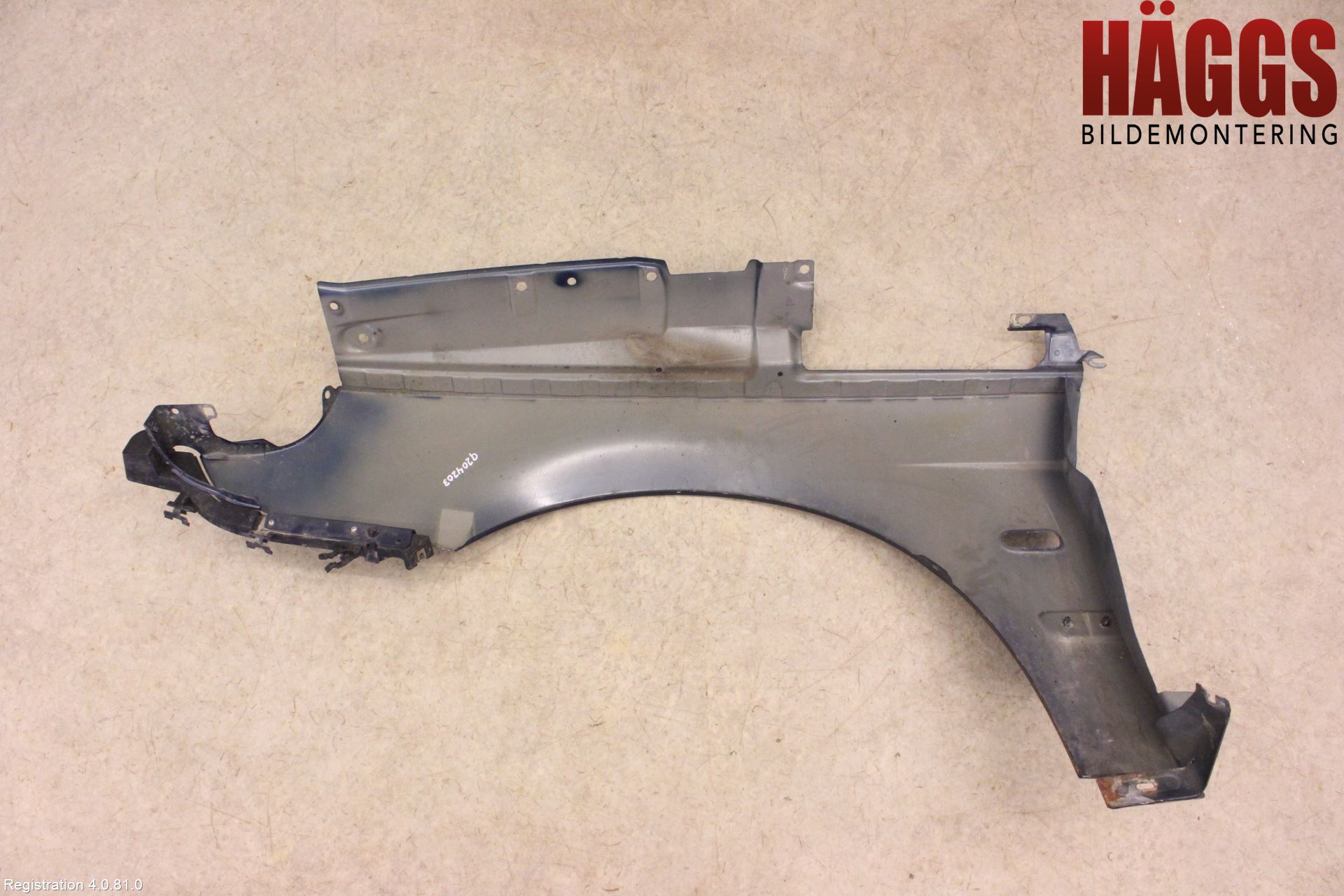 Saab 9-5     06-10 Skärm Fram Höger