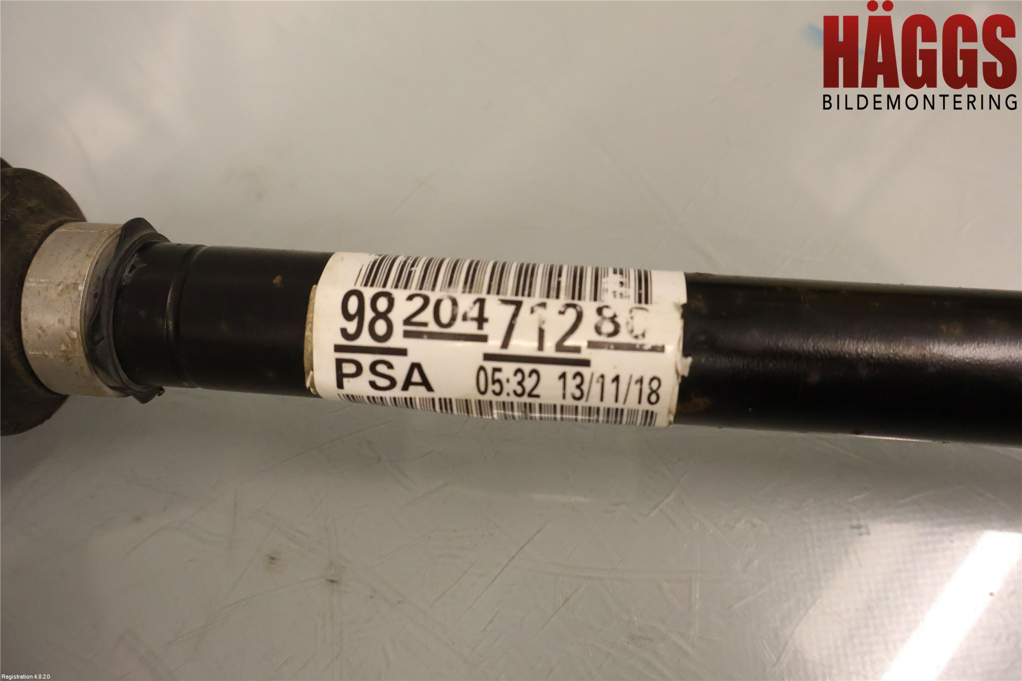 Peugeot PARTNER/E-PARTNER 19- Drivaxel Fram Vänster