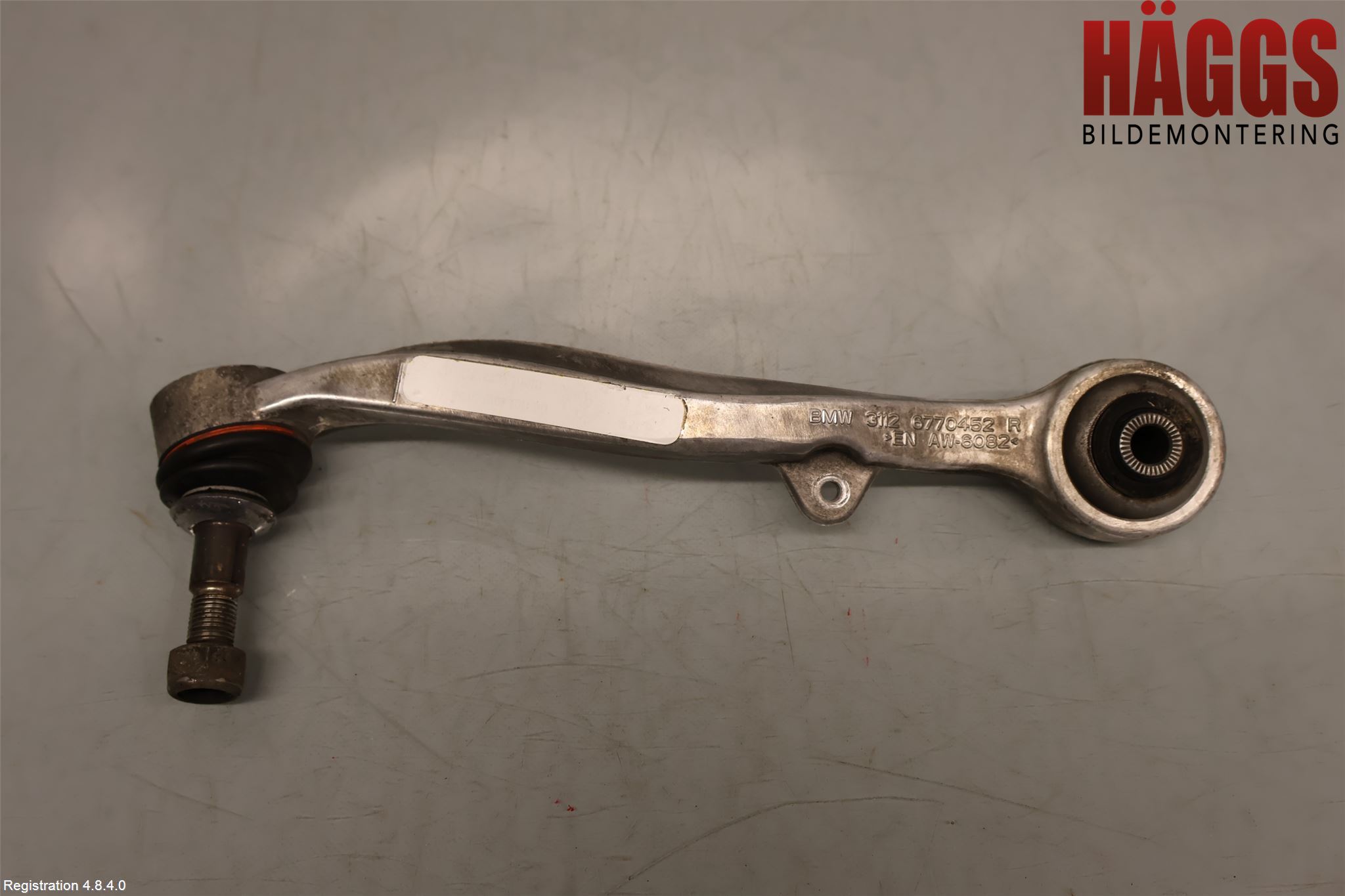 BMW 6 E63/64    02-10 Bärarm Fram Undre Hö