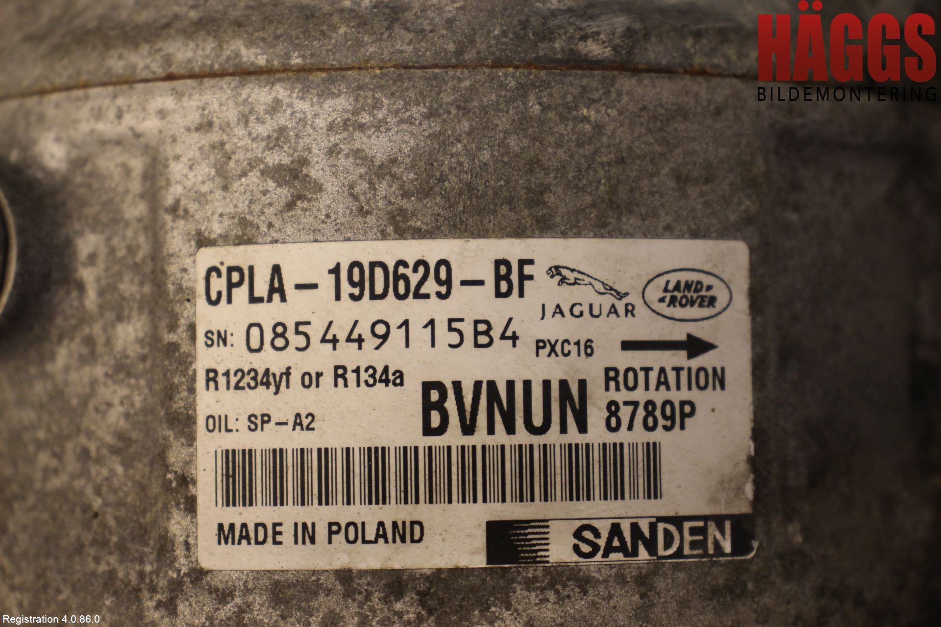 Landrover LAND ROVER DISCOVERY 4 10-16 Ac Kompressor