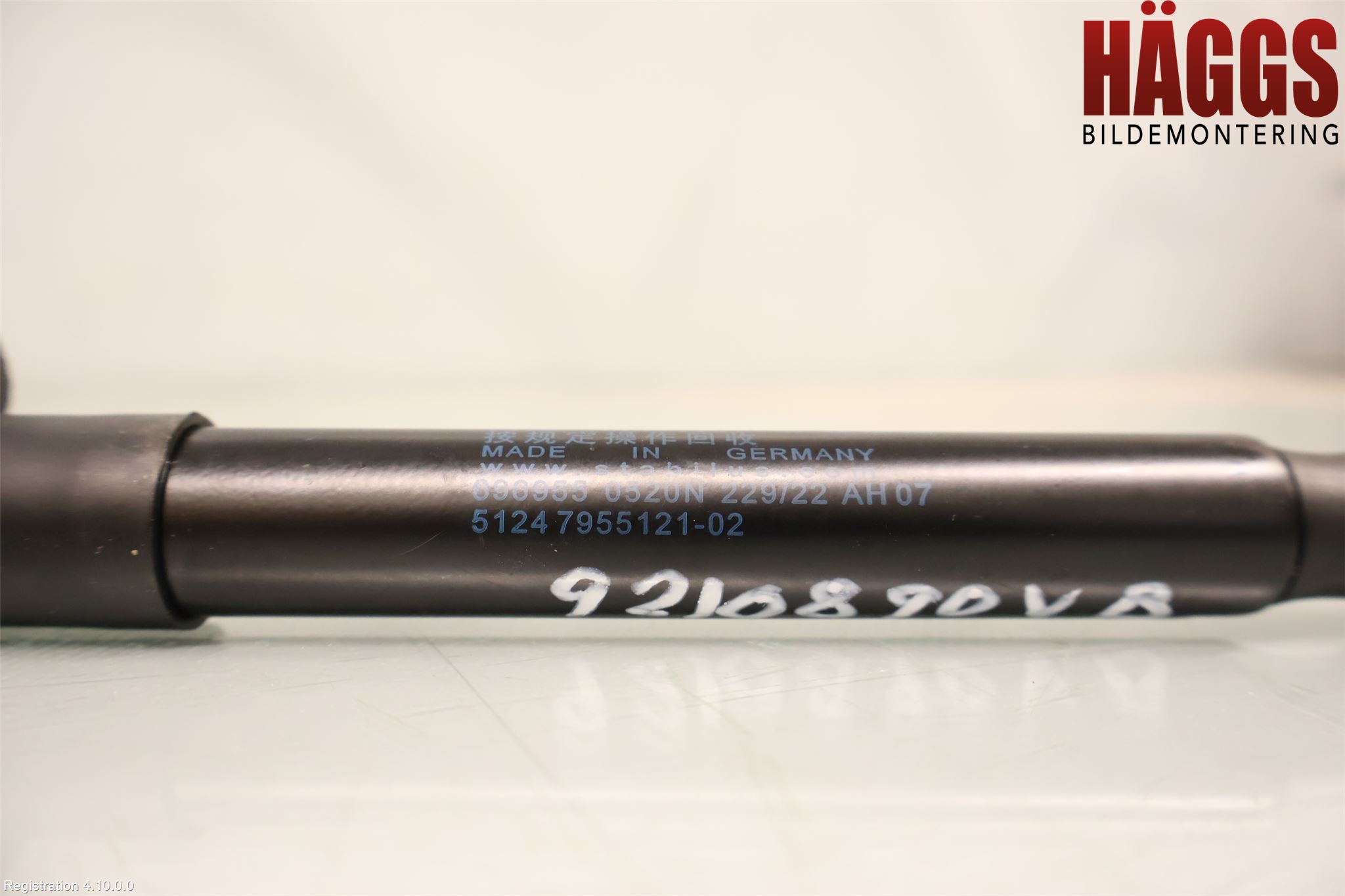 BMW 5 G30/G31/F90 17-23 Gasfjäder Baklucka