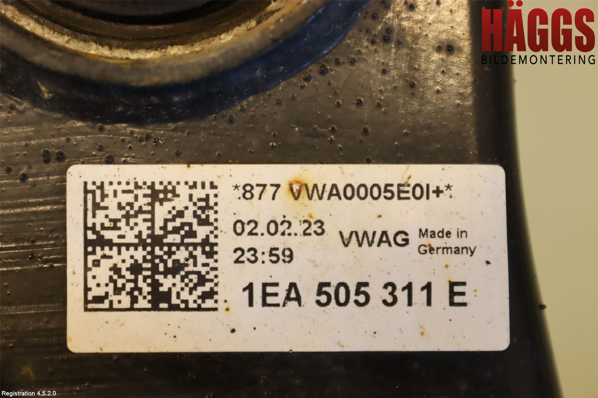 Volkswagen VW ID.3 21- Bärarm Bak Höger