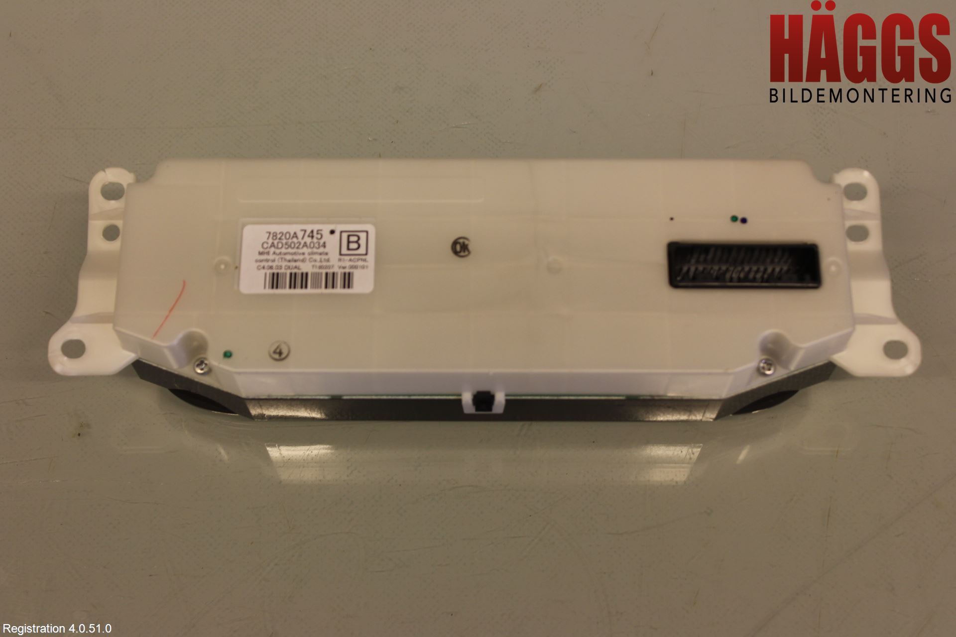 Mitsubishi L200 16-23 Ac Styrenhet Ac Manöveren