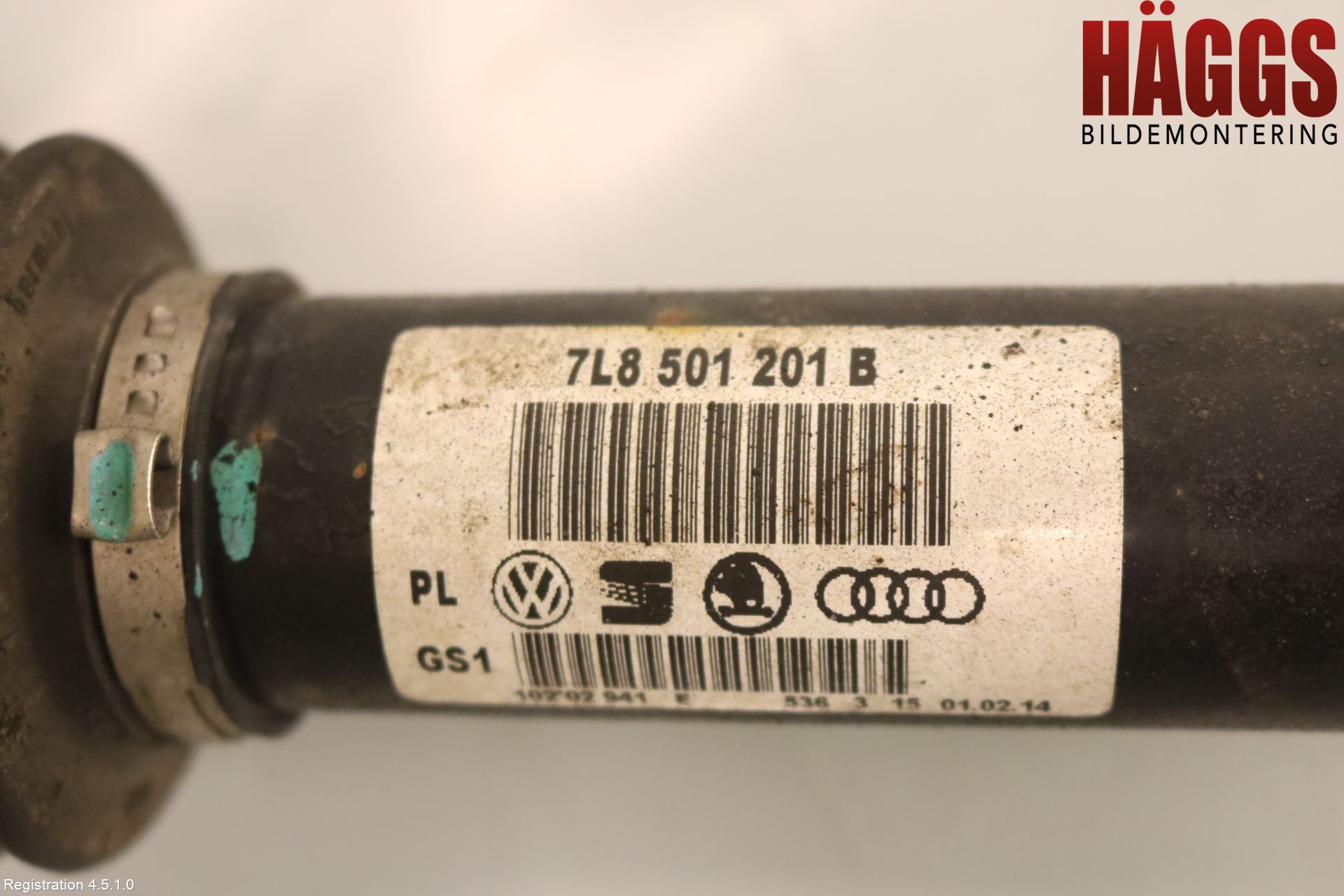 Audi Q7/SQ7 Drivaxel Bak Höger