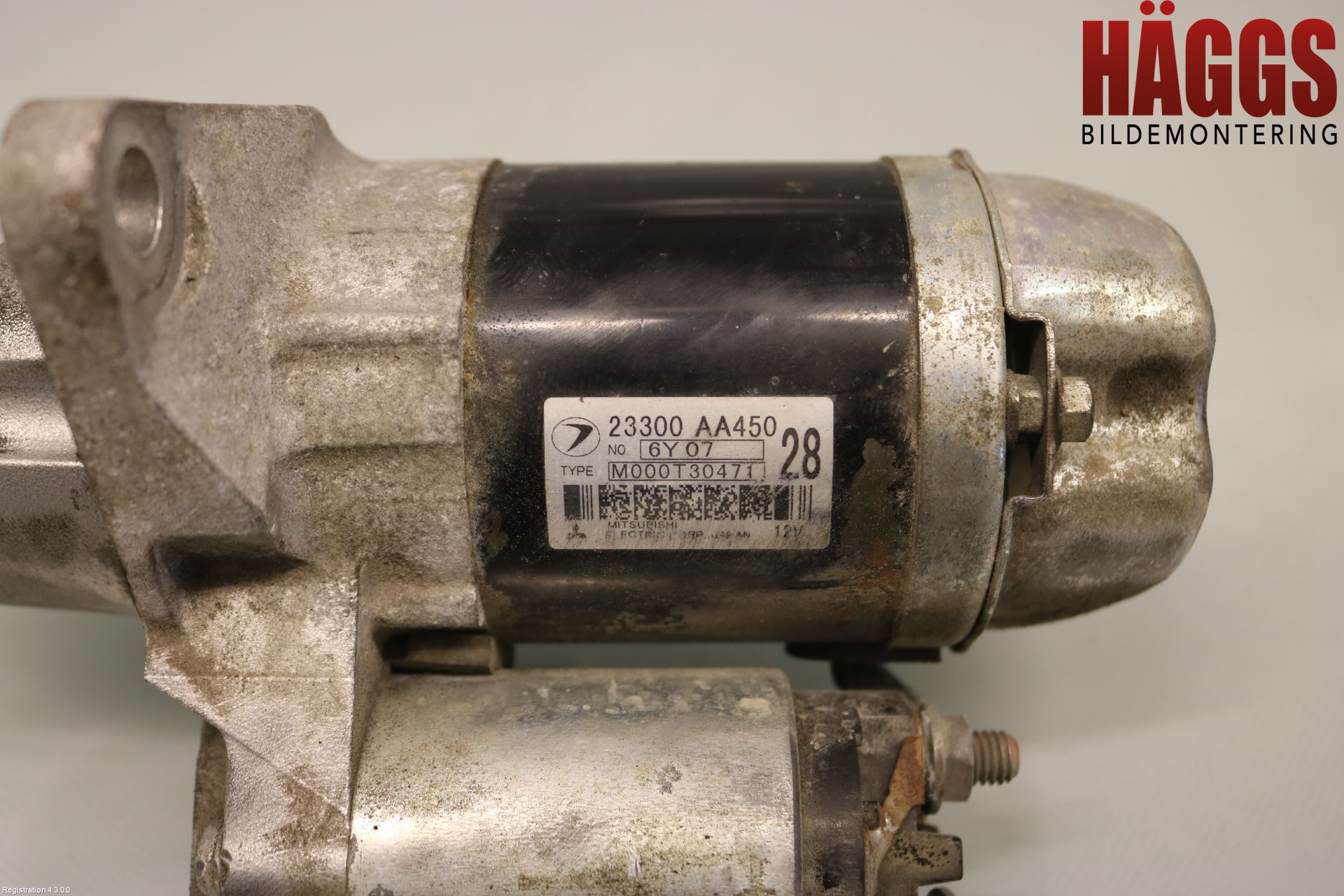 Subaru FORESTER SG 06- Startmotor