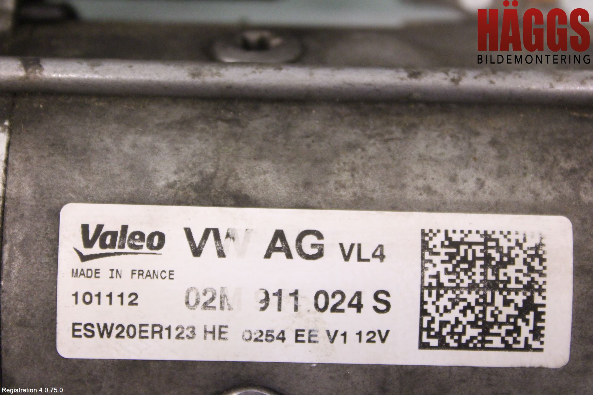 Volkswagen VW GOLF / E-GOLF VII 13-20 Startmotor Diesel