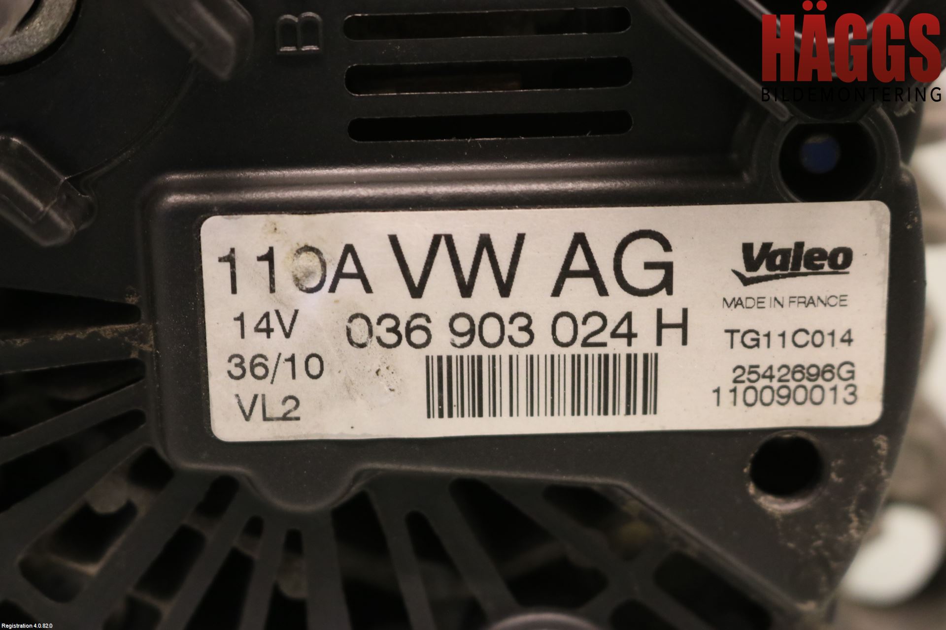 Volkswagen VW POLO 10-17 Generator