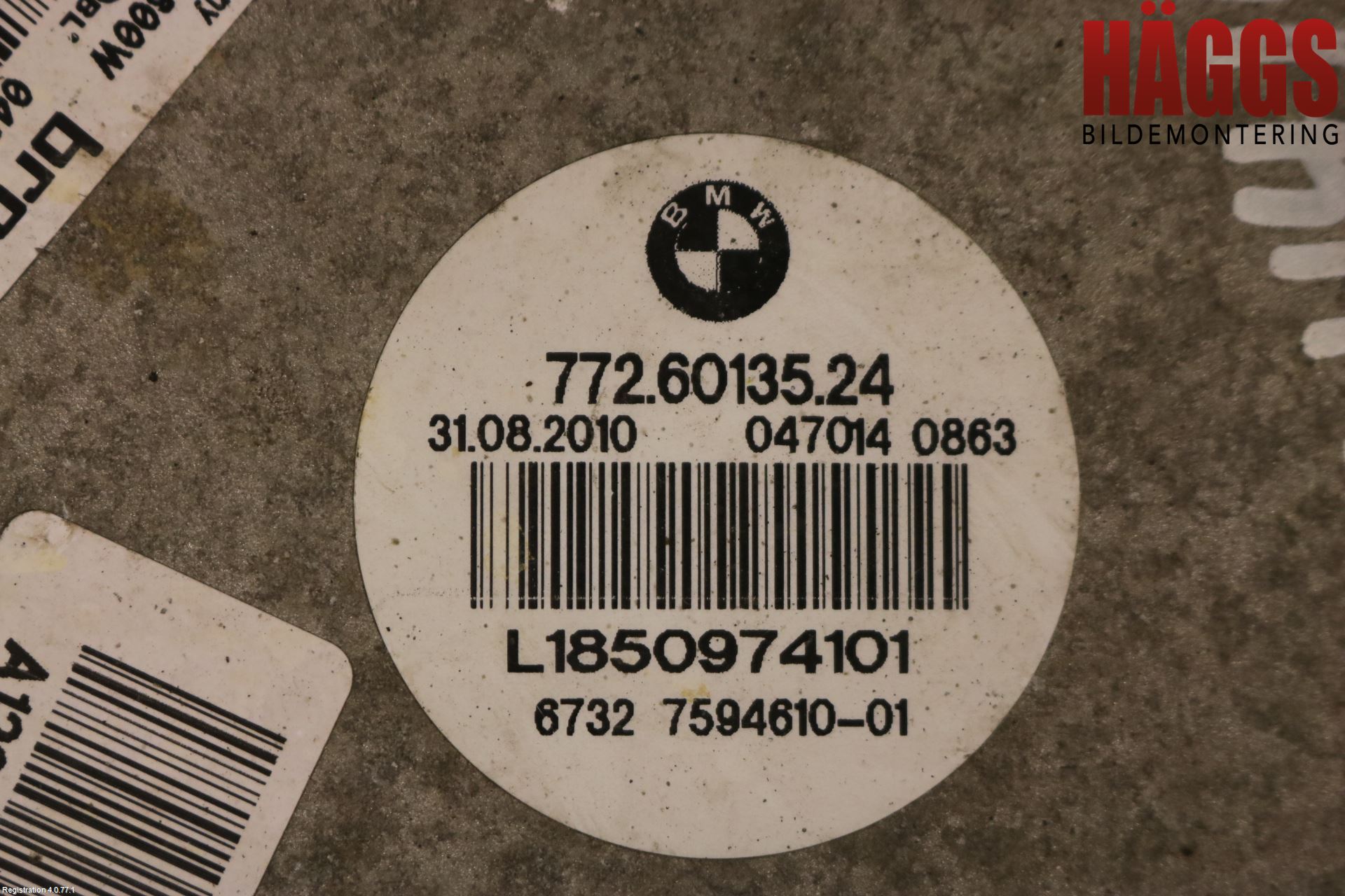 BMW 5 F10/F11/F18 09-17 Kylfläkt El
