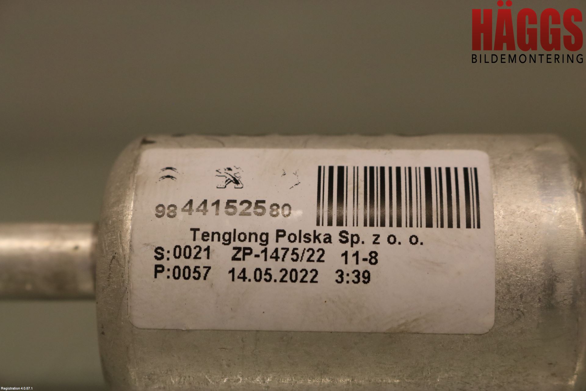 Peugeot 508 19- Ac Slang-Rör