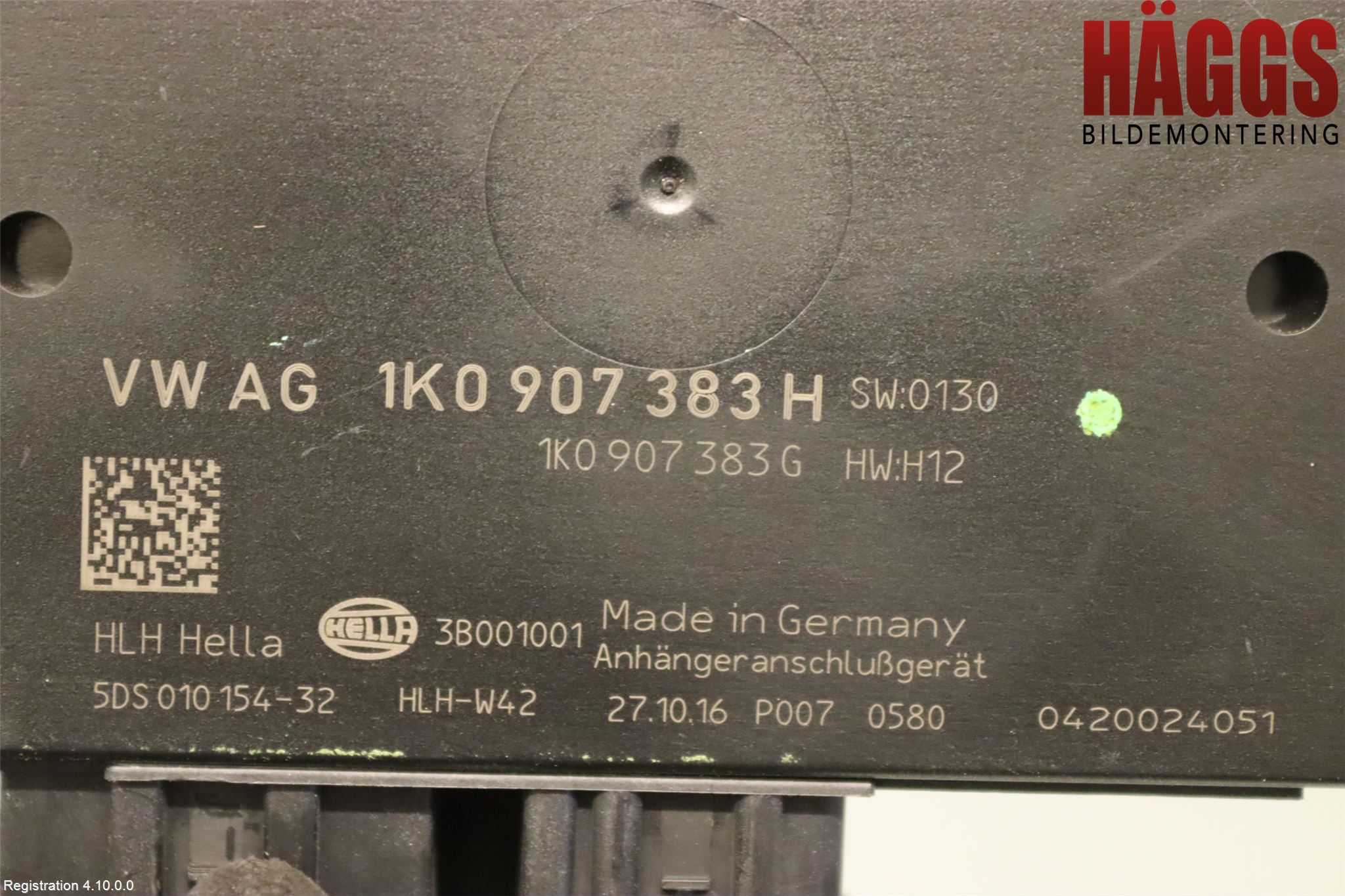 Volkswagen VW CADDY 16-20 Styrenhet Dragkrok