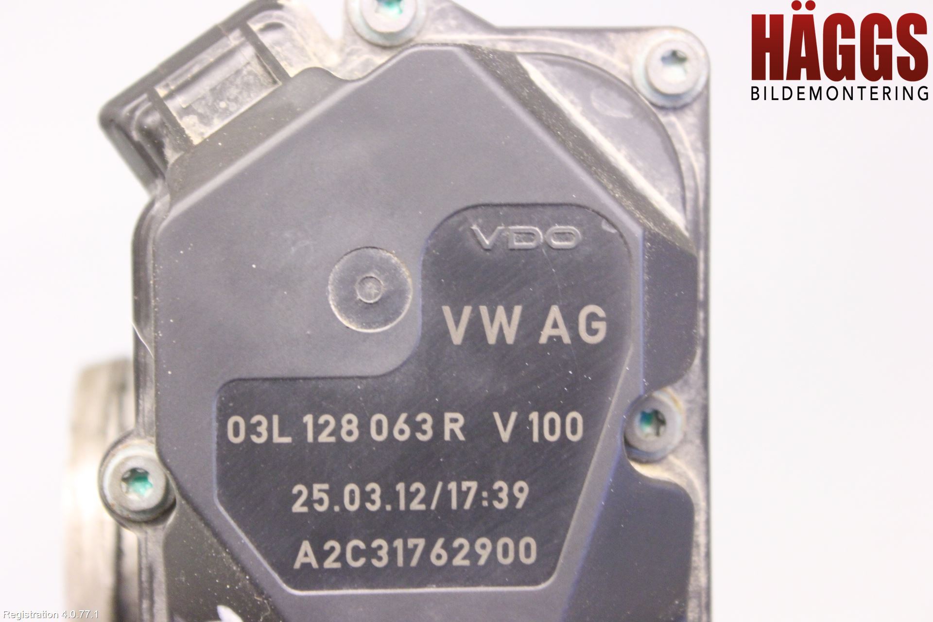 Audi A4 ALLROAD 09-16 Injspjällhus