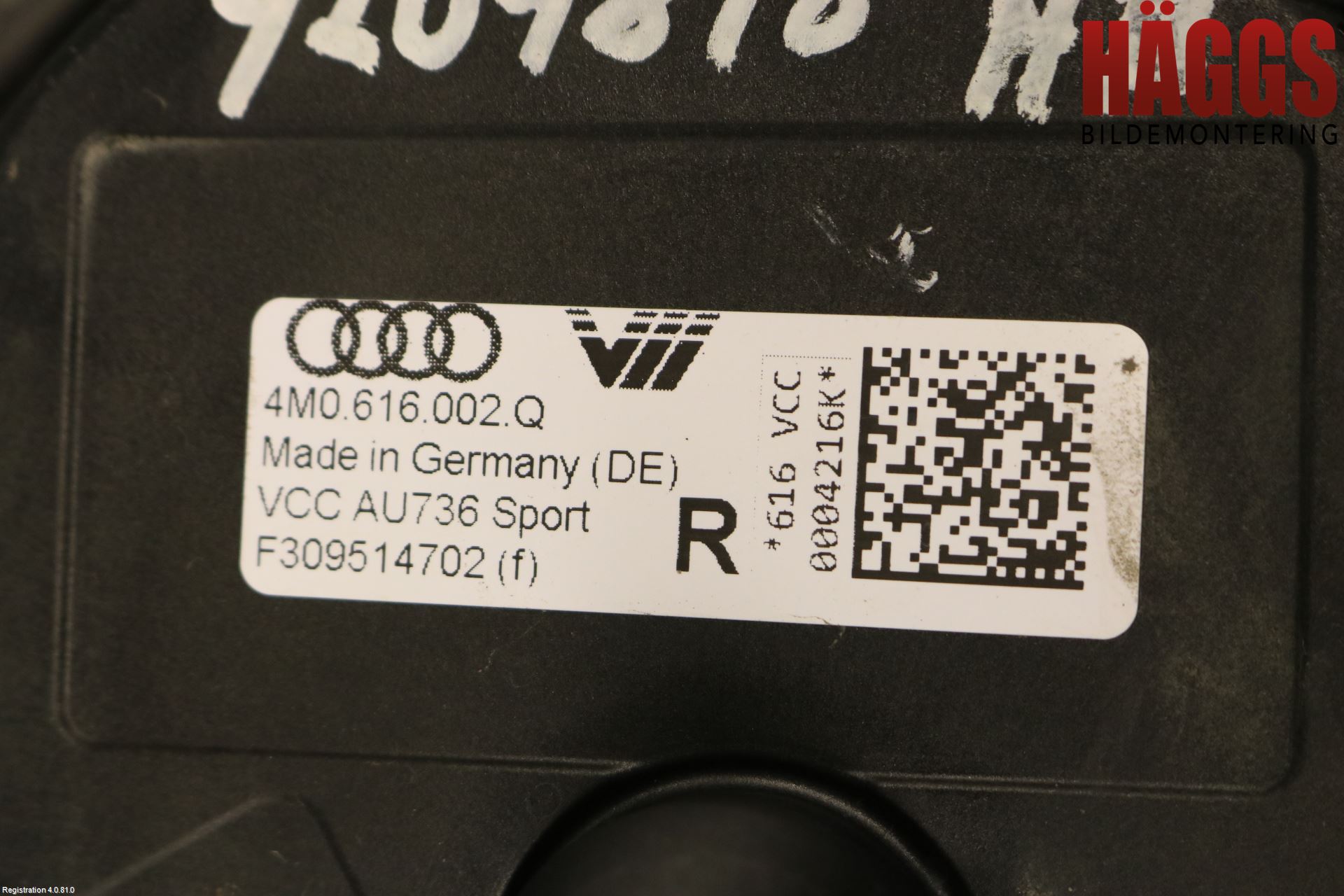 Audi Q7/SQ7 Fjäder Bak