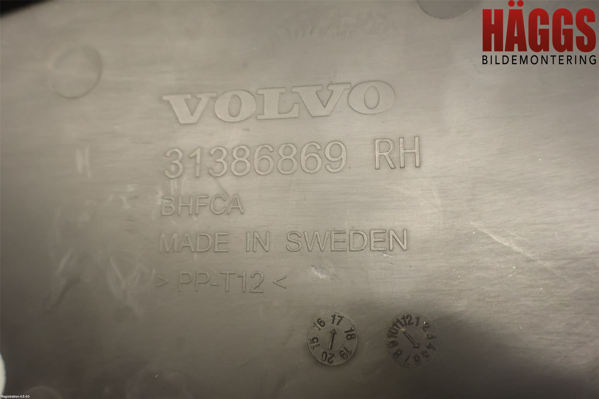 Volvo V90 CROSS COUNTRY 17->> Täckplast Front