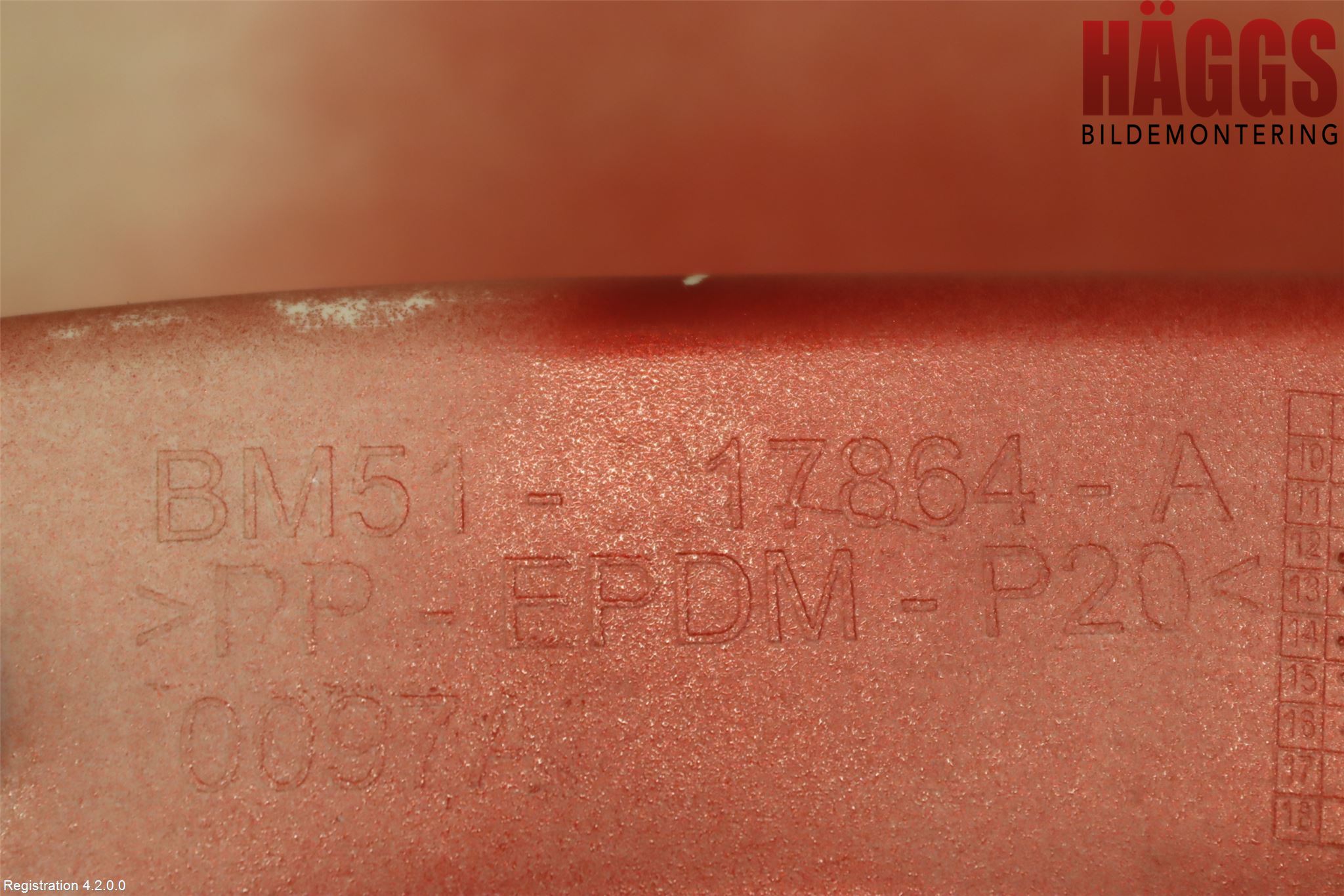 Ford FOCUS 15-18 Stötfångardel Bak Hö