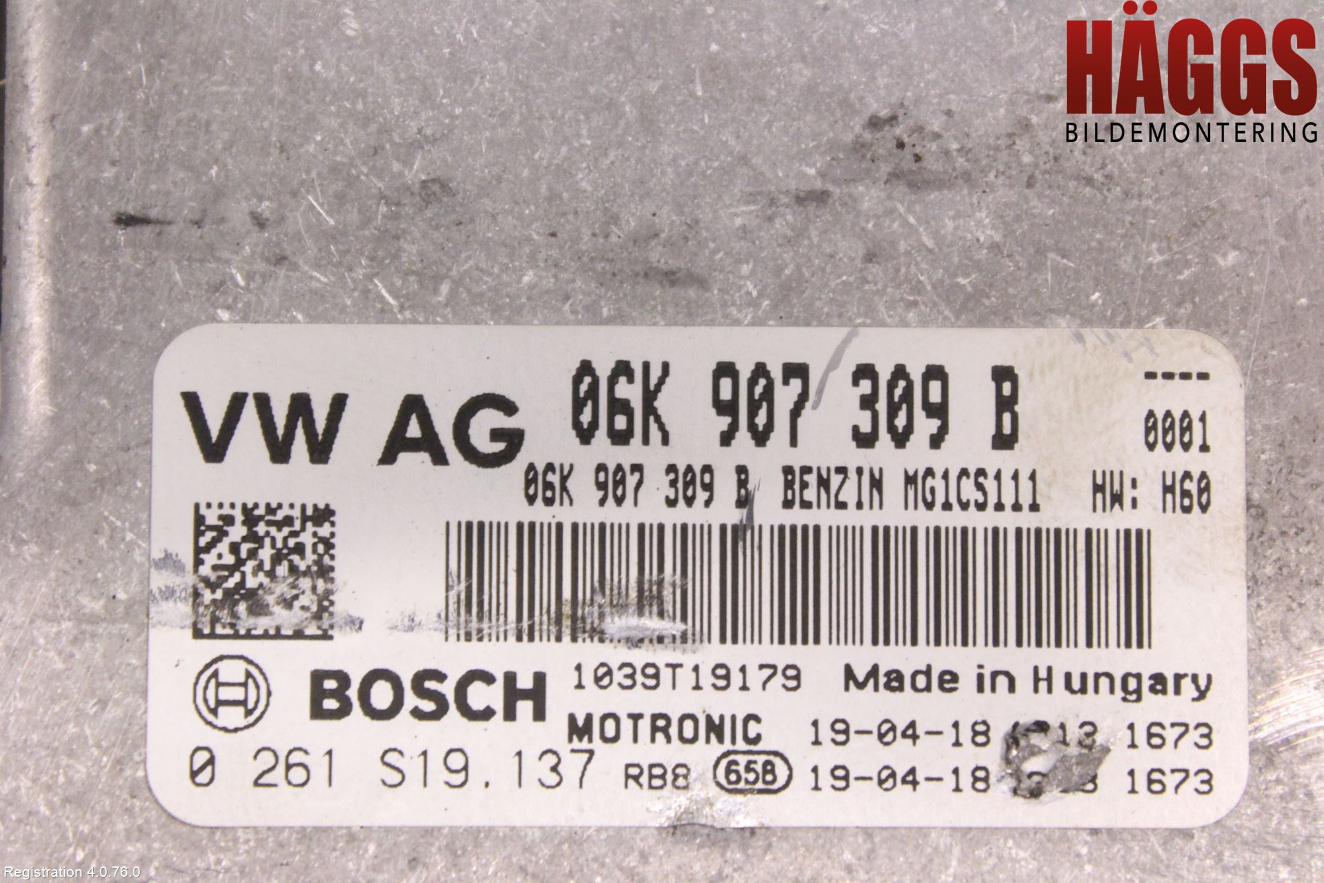 Volkswagen VW TIGUAN 16-24 Styrenhet Insprut Bensin