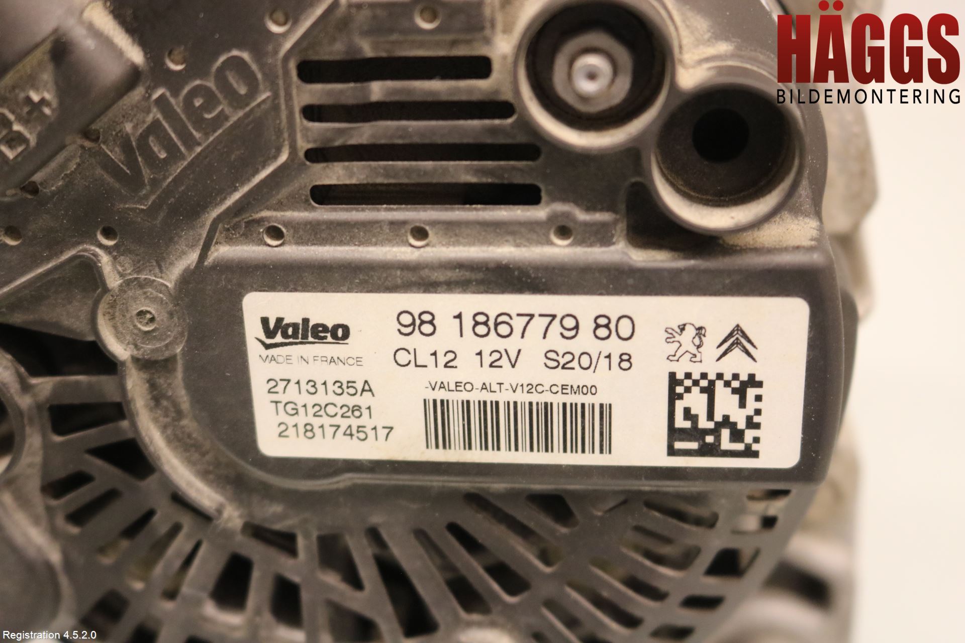 Citroen C4 CACTUS 14-20 Generator