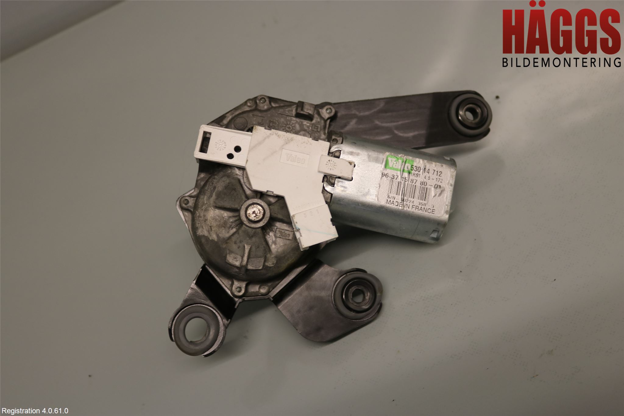 Citroen C2 Torkarmotor Baklucka