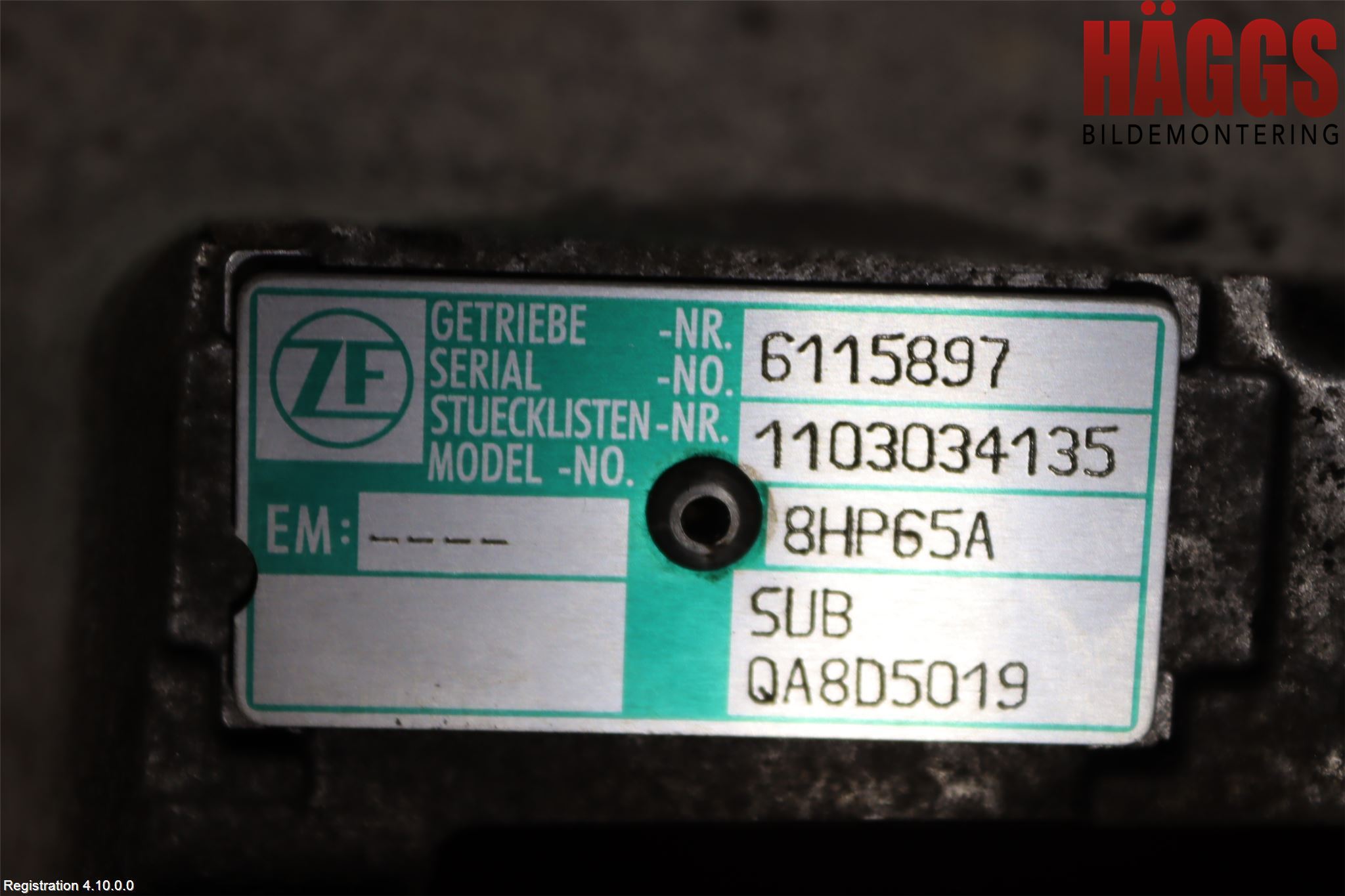 Audi Q7/SQ7 Växellåda Automat