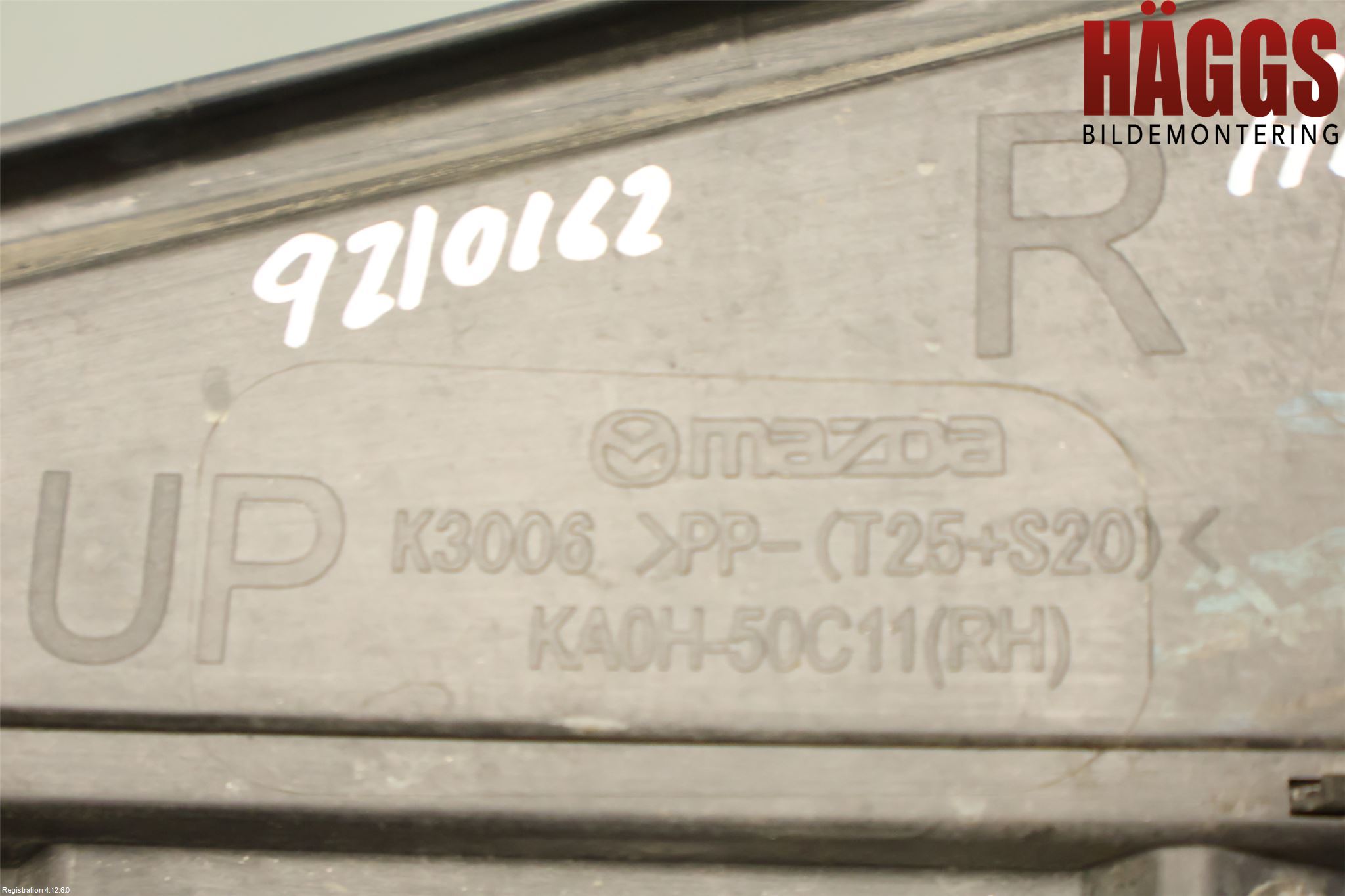 Mazda CX-5 12-17 Dimljussarg Fram