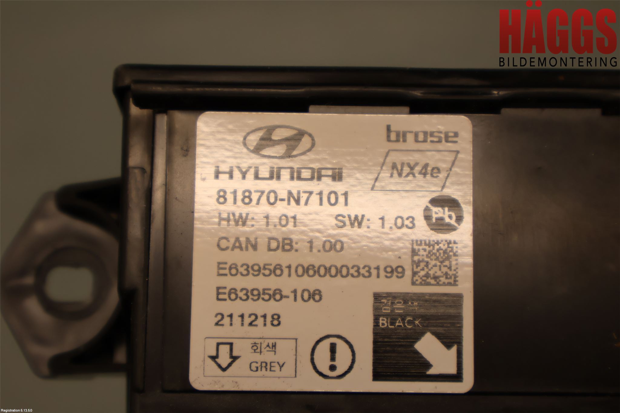 Hyundai TUCSON 05- Styrenhet Baklucka