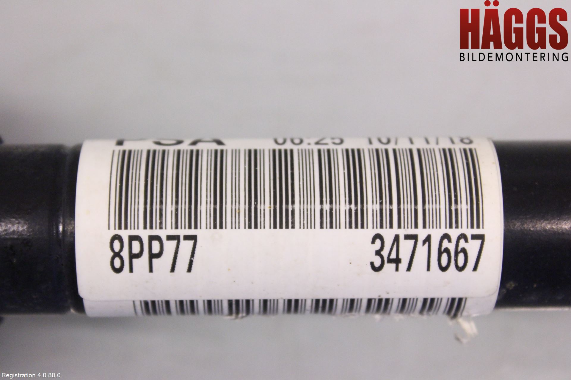 Peugeot 508 19- Drivaxel Fram Vänster