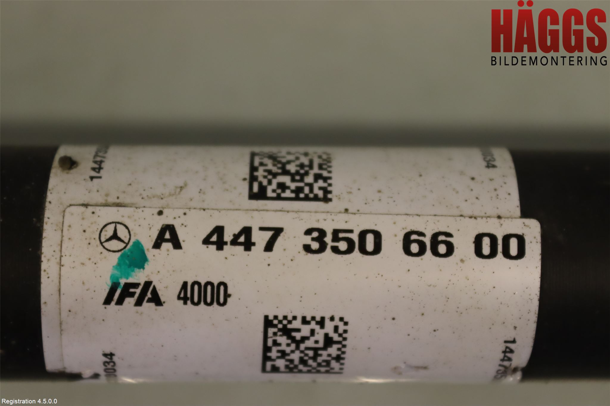 Mercedes-Benz MB VITO/V-KLASS (W640,W447,W448) 14- Drivaxel Bak Höger