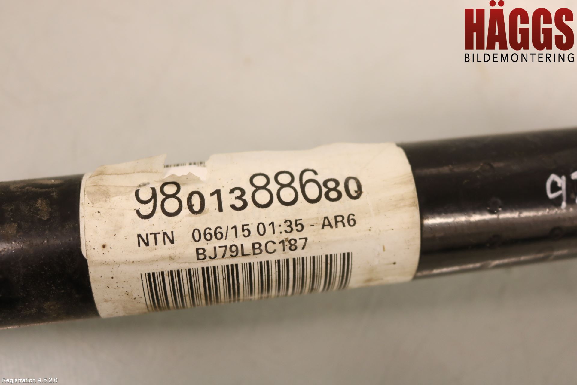 Citroen C3 10-17 Drivaxel Fram Höger