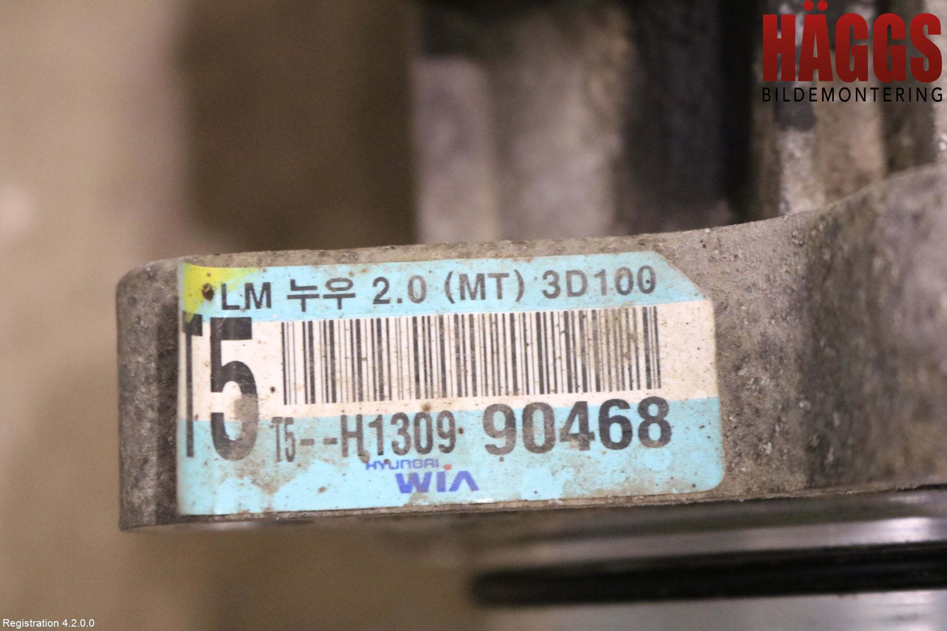 Hyundai ix35 Växel Fördelningslåda