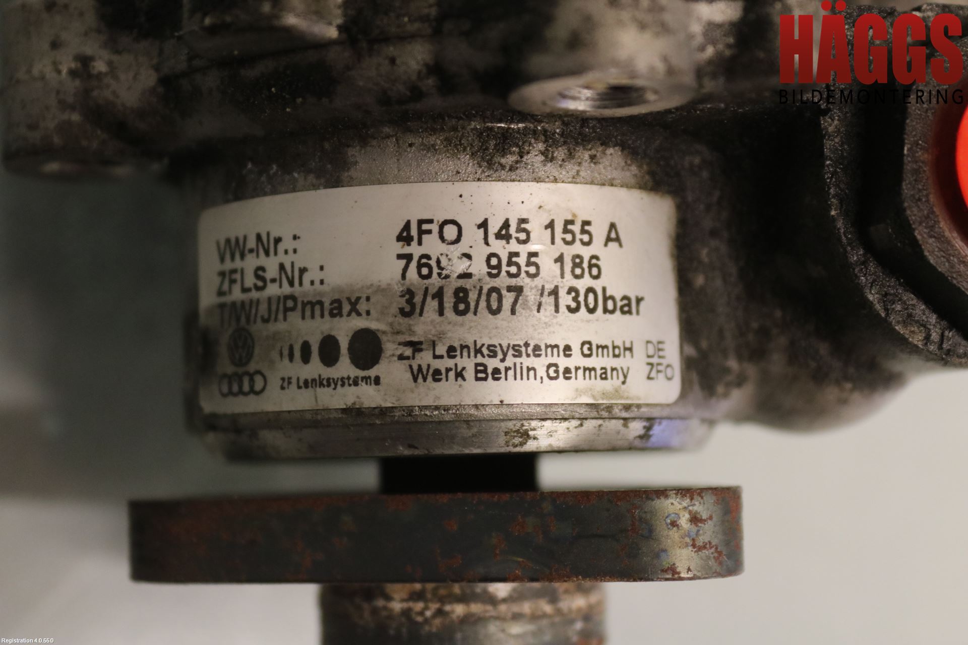 Audi A6/S6     05-11 Styrservopump