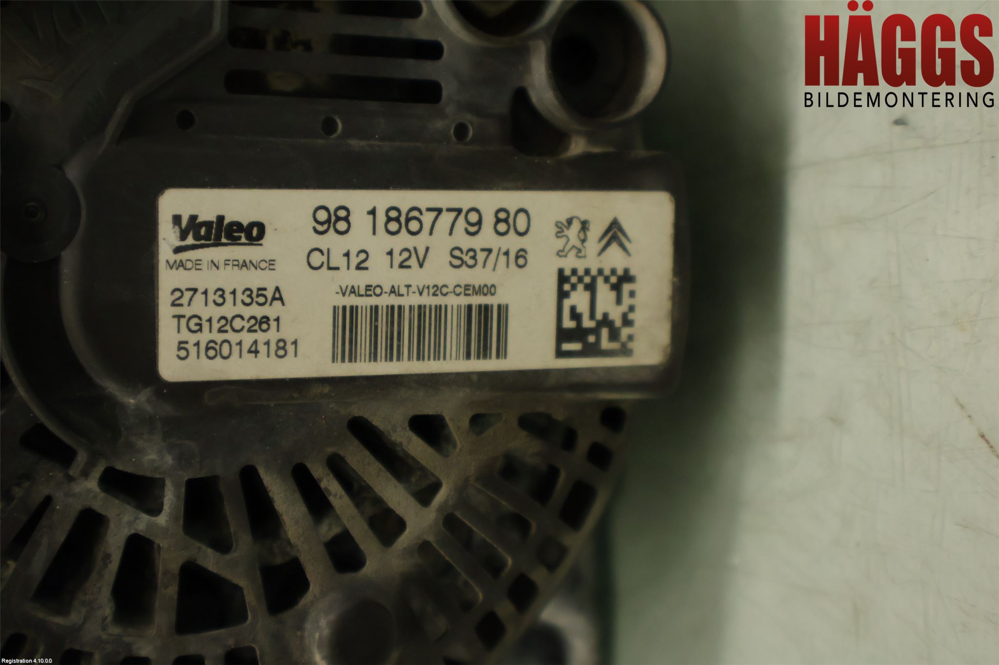 Peugeot 308 14-21 Generator