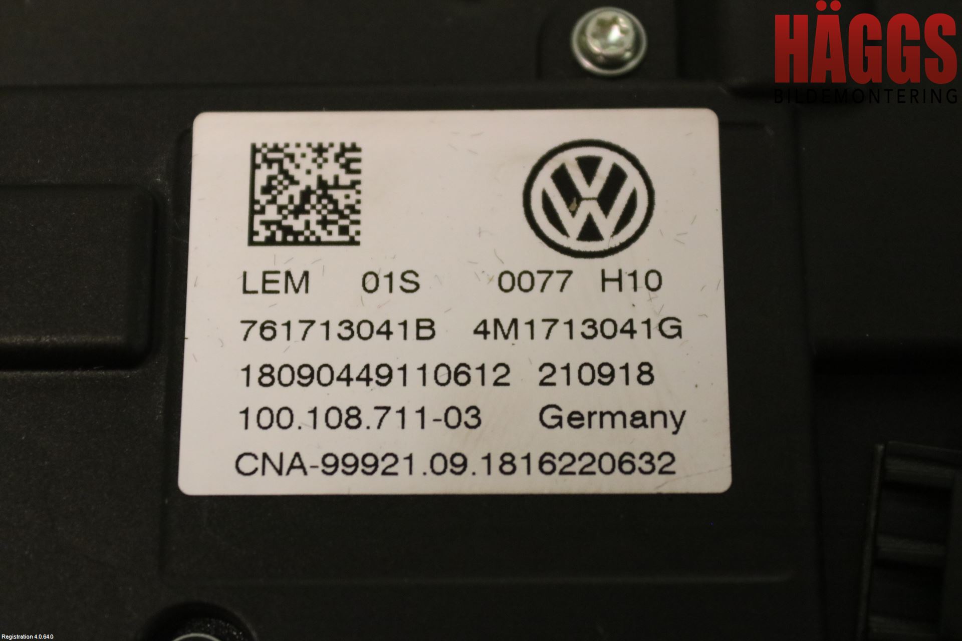 Volkswagen VW TOUAREG CR 18- Växelspak