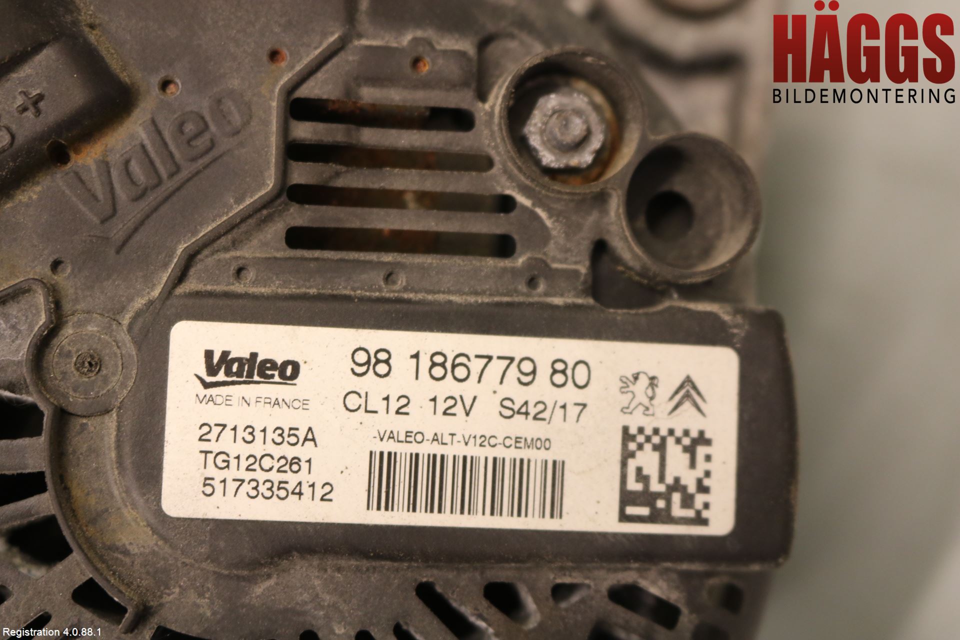 Peugeot PEUGOT 208 16-19 Generator