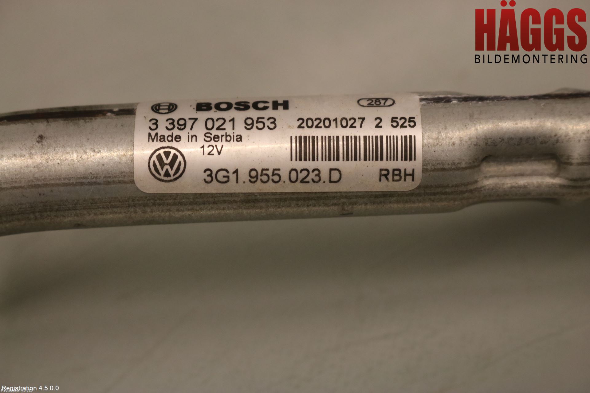 Volkswagen VW PASSAT 20-24 Torkarmotor Vindruta