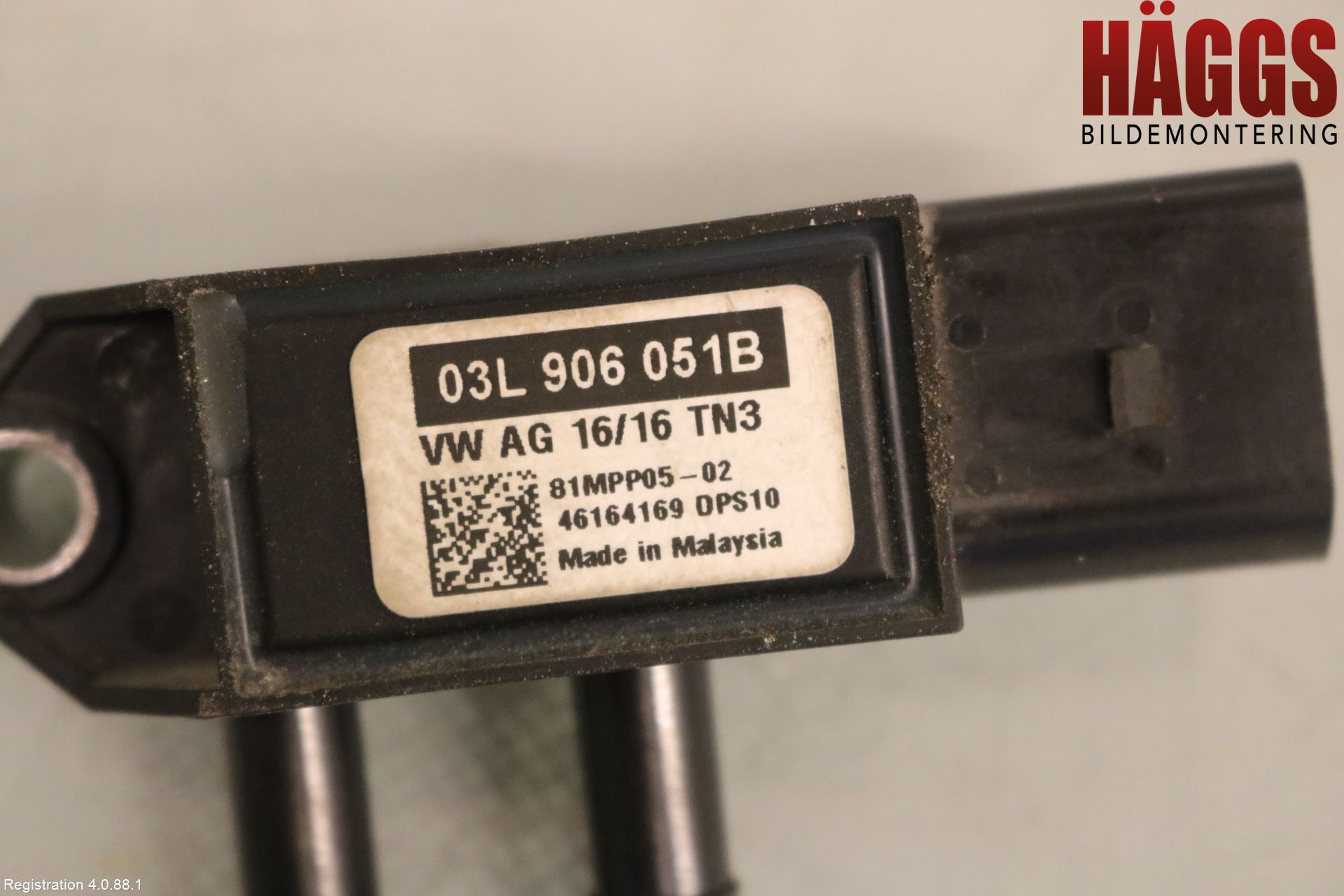 Audi A4/S4 B9 16-19 Givare Temp-Tryck Avgas