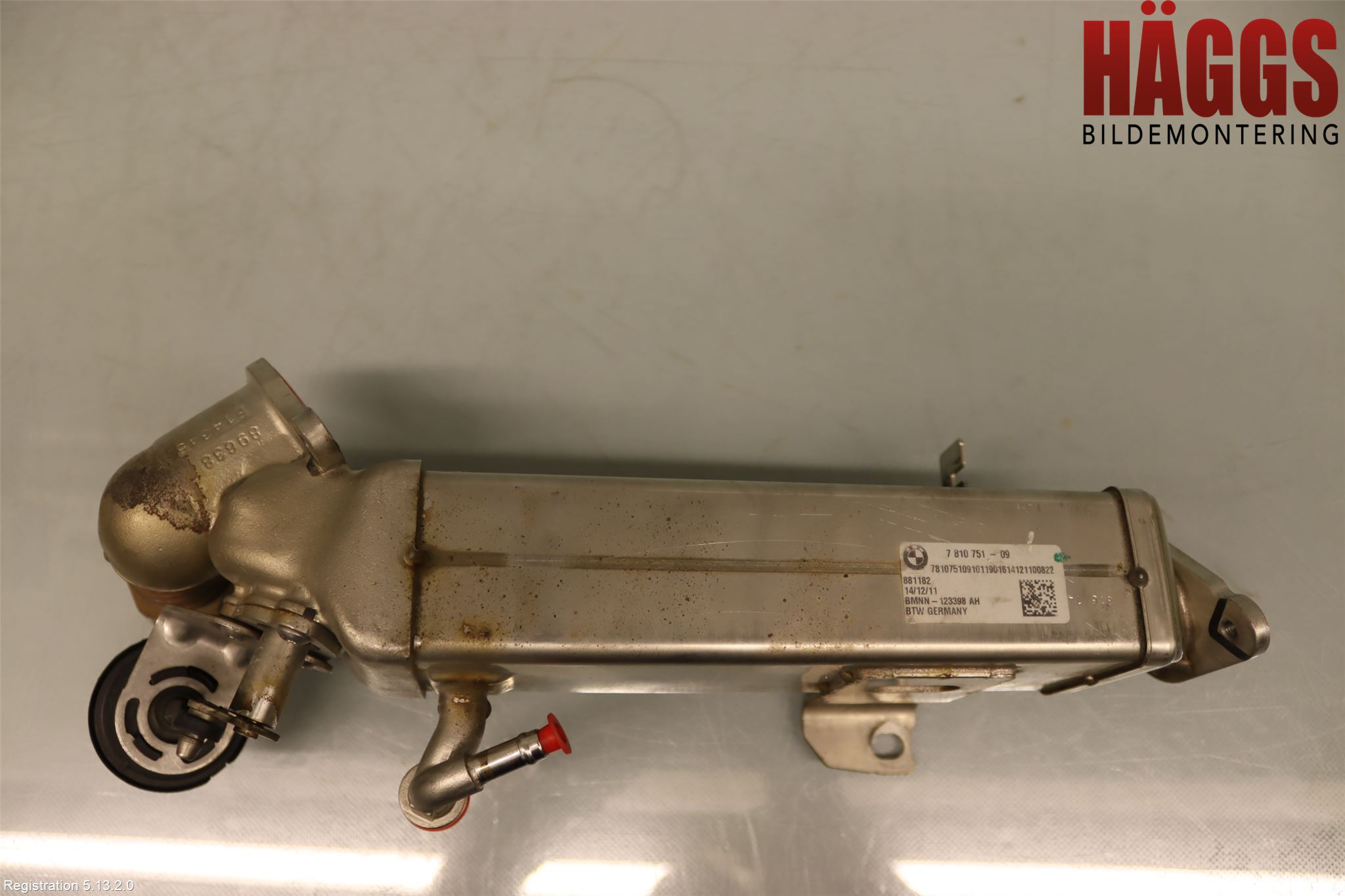 BMW 3 F30/F31/F80 12-19 Avgaskylare
