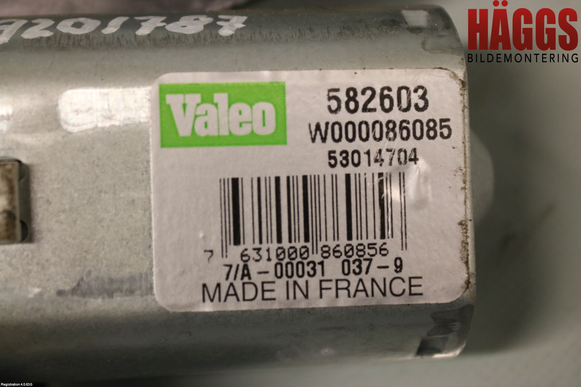 Citroen C3 05-10 Torkarmotor Baklucka