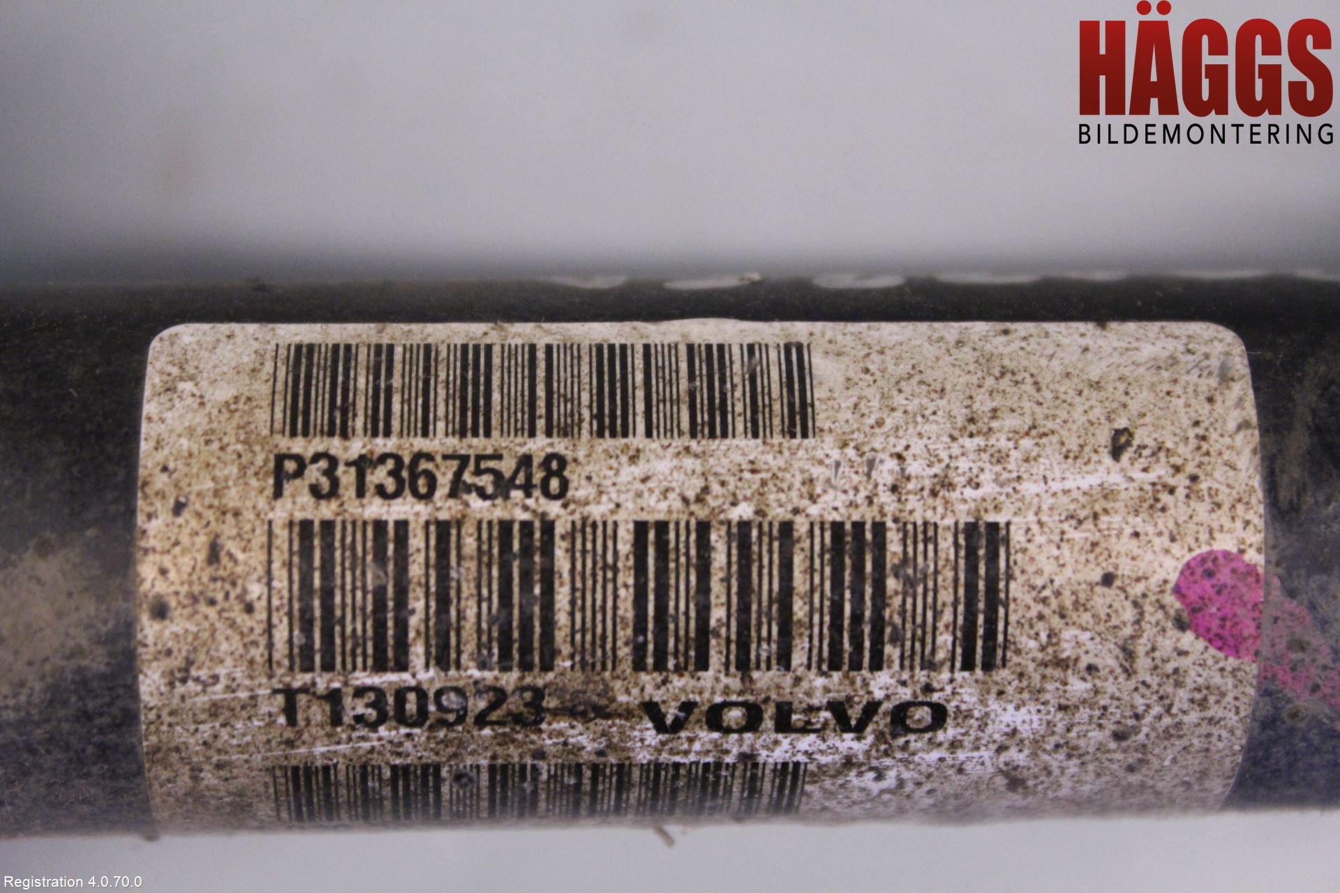 Volvo V70 14-16 Drivaxel Fram Höger