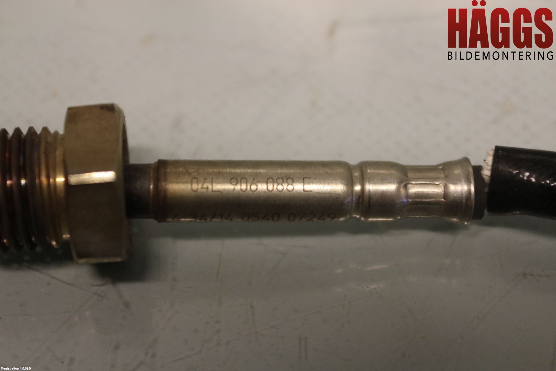 Volkswagen VW GOLF / E-GOLF VII 13-20 Givare Temp-Tryck Avgas
