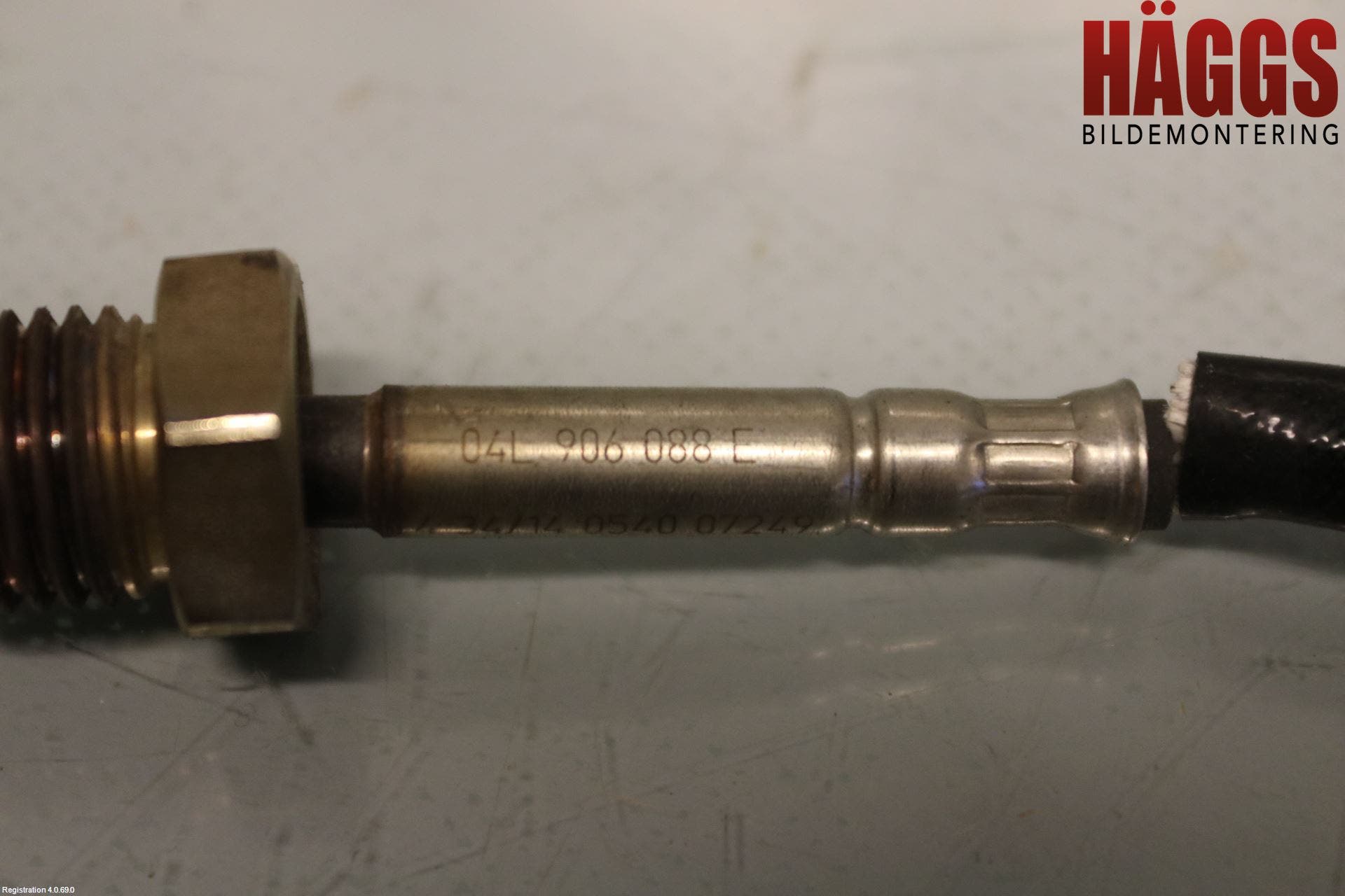 Volkswagen VW GOLF / E-GOLF VII 13-20 Givare Temp-Tryck Avgas